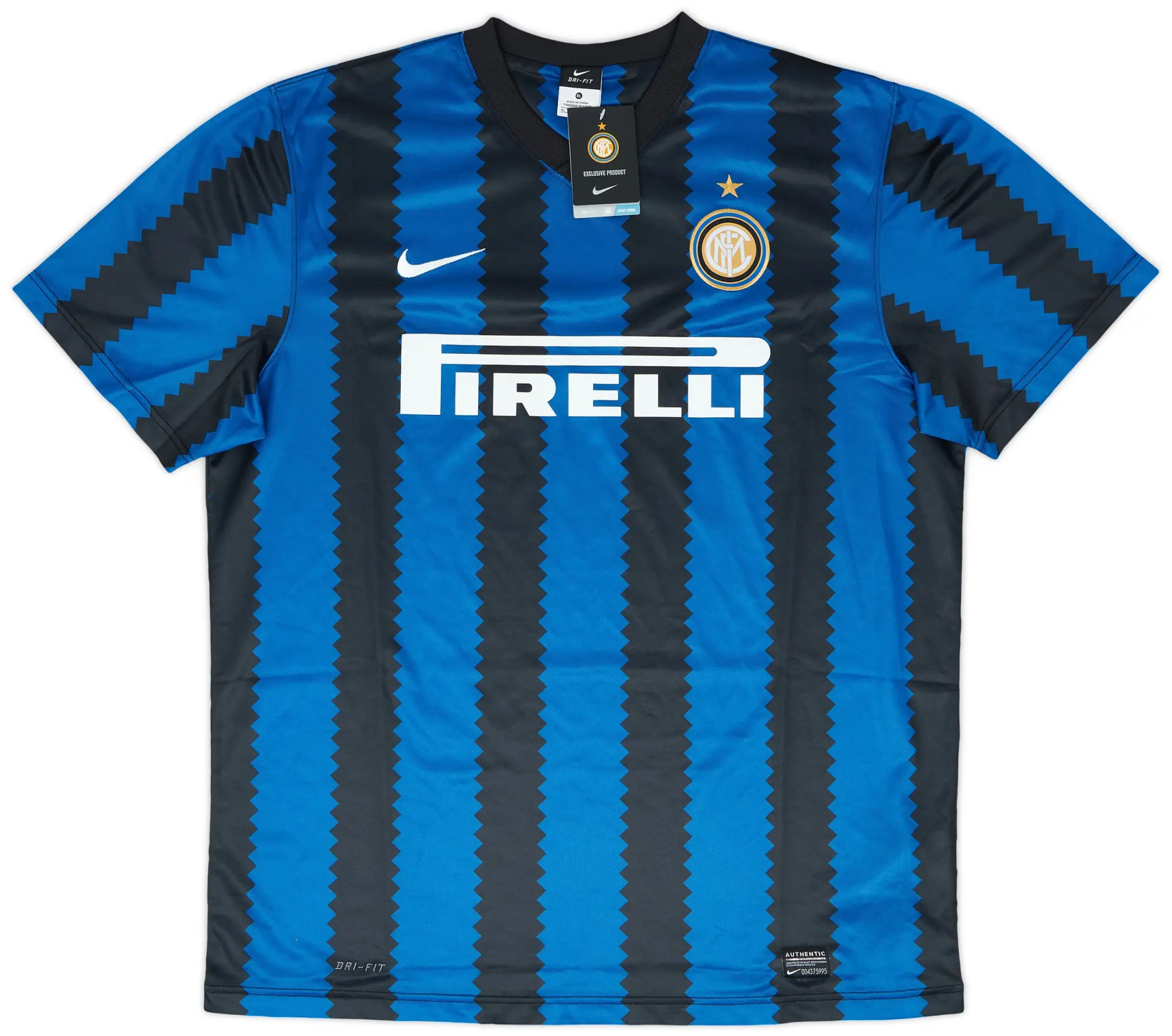 Nike 2010-11 Inter Milan Basic Home Shirt (XL)