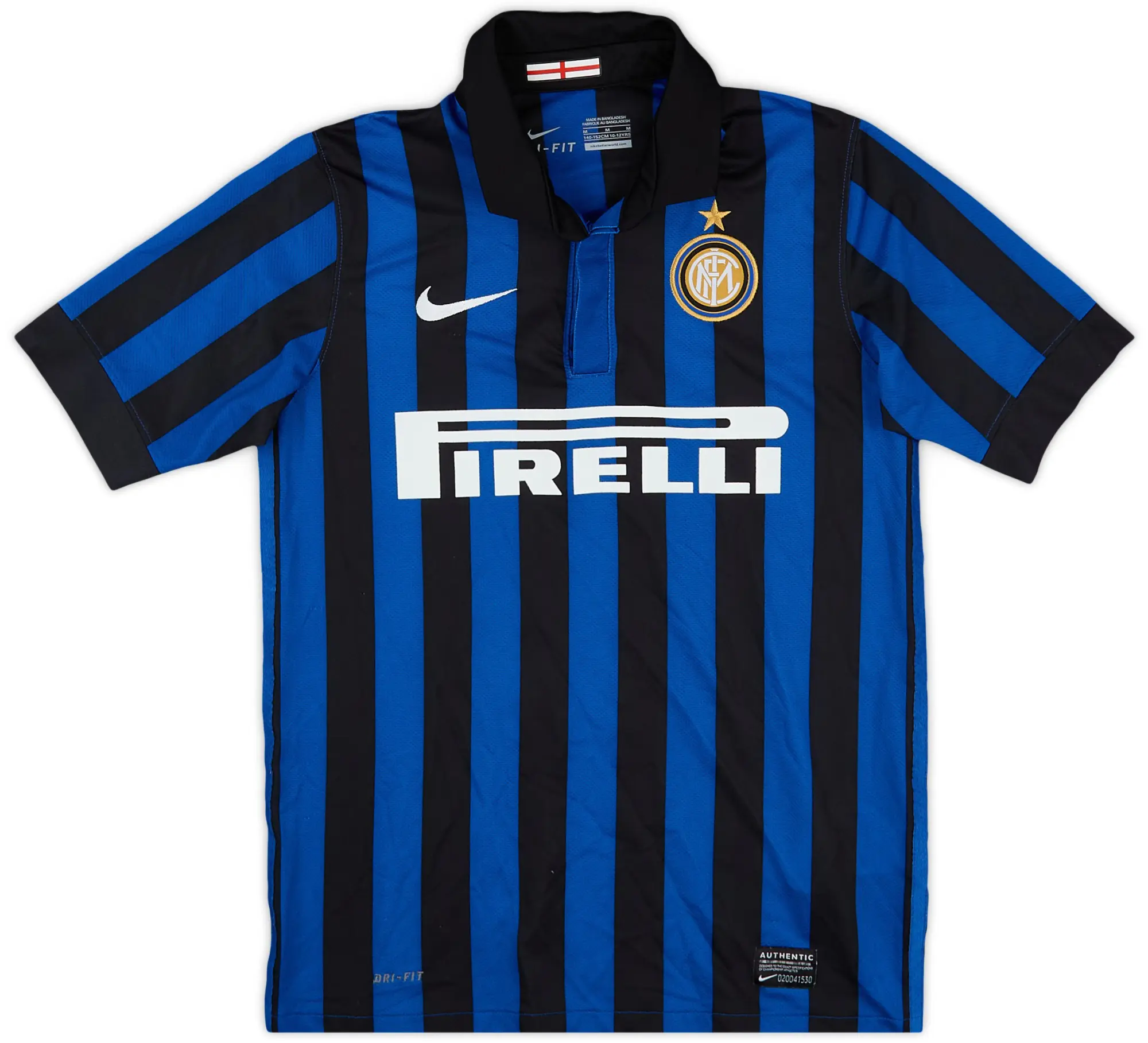 Nike 2011-12 Inter Milan Home Shirt - 9/10 - (M.Boys)