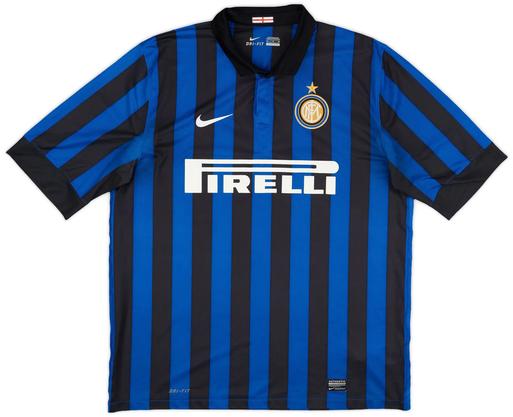 Nike 2011-12 Inter Milan Home Shirt - 4/10 - (XL)