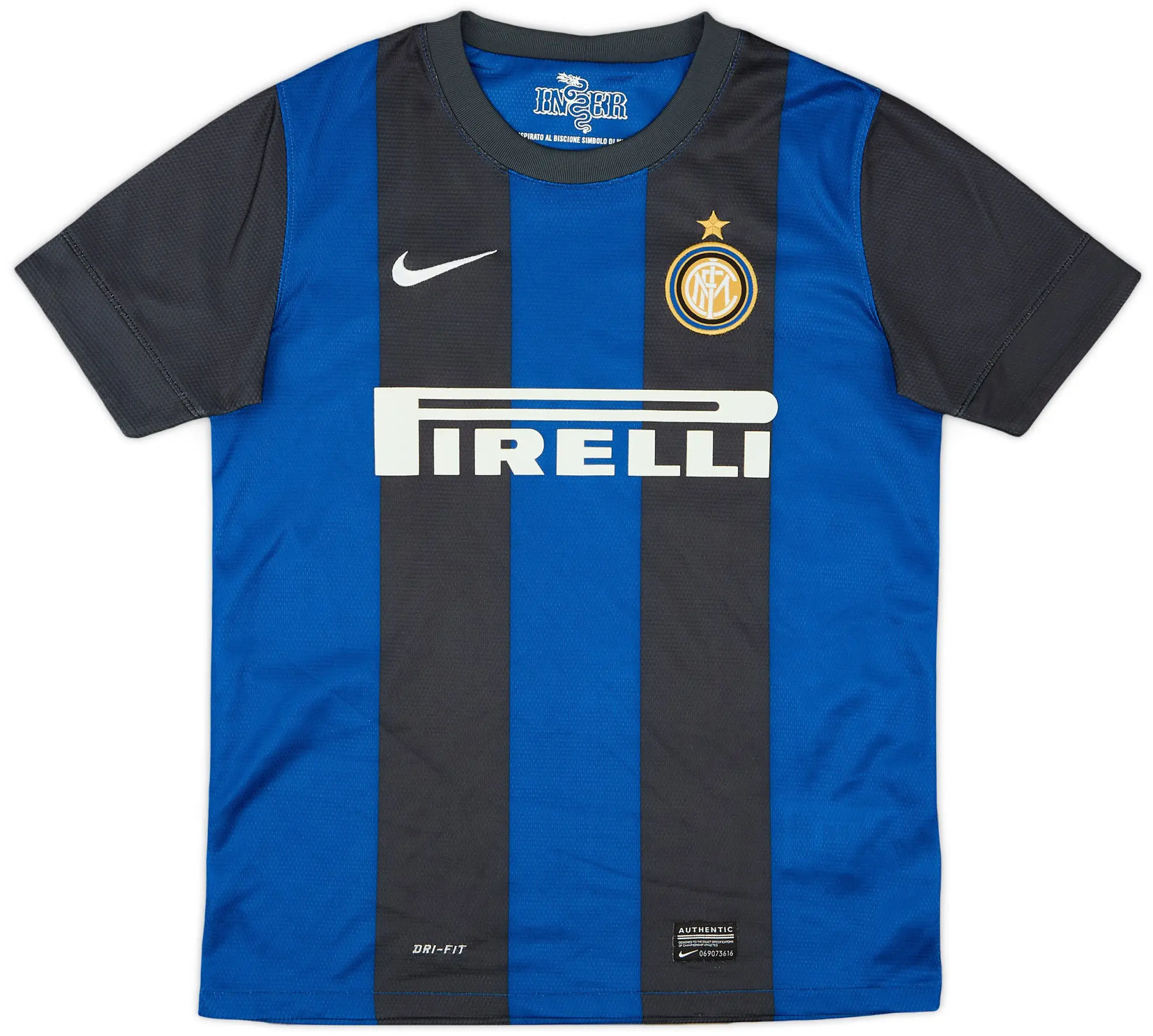 Nike 2012-13 Inter Milan Home Shirt - 9/10 - (L.Boys)