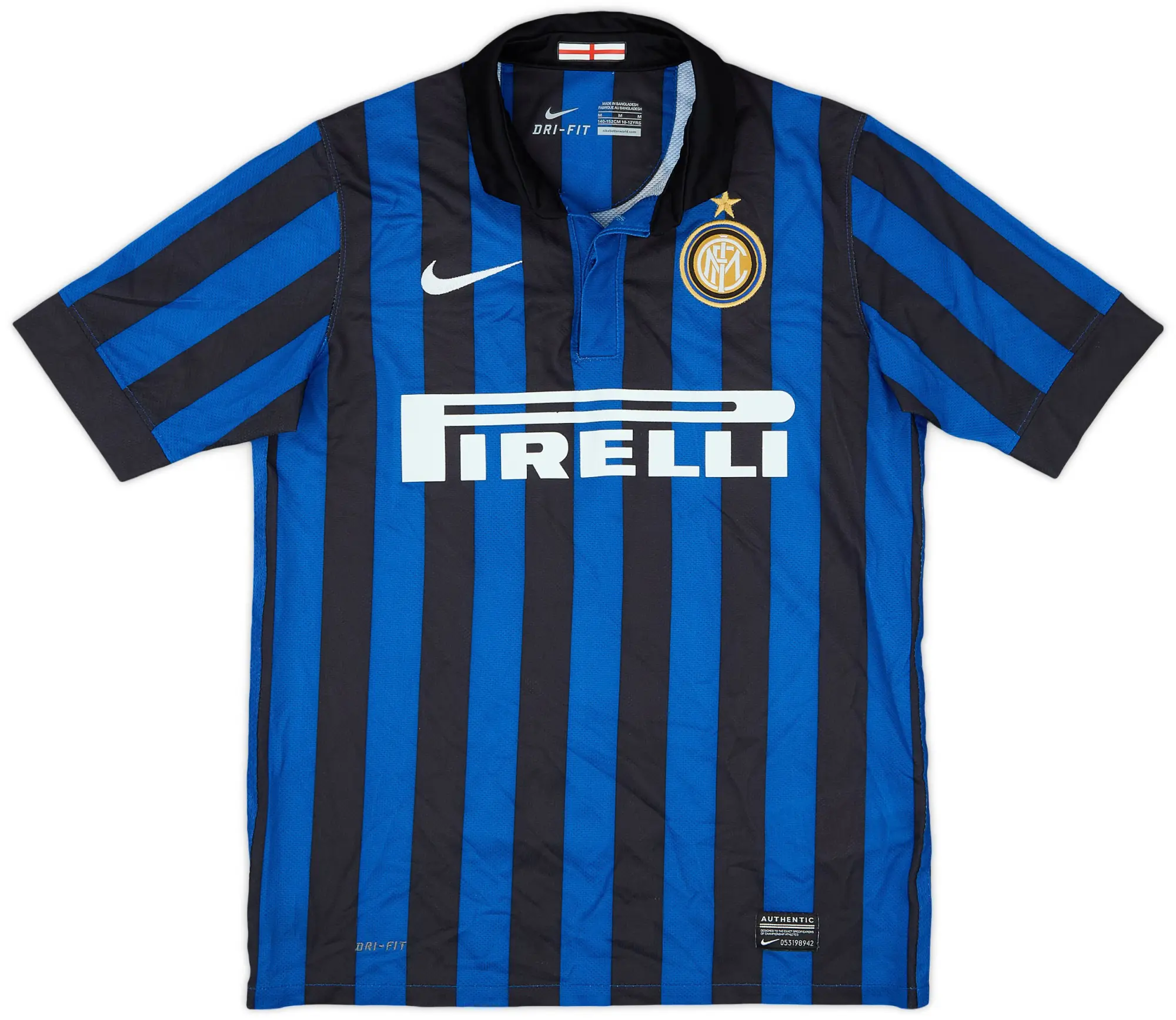 Nike 2012-13 Inter Milan Home Shirt - 8/10 - (M.Boys)