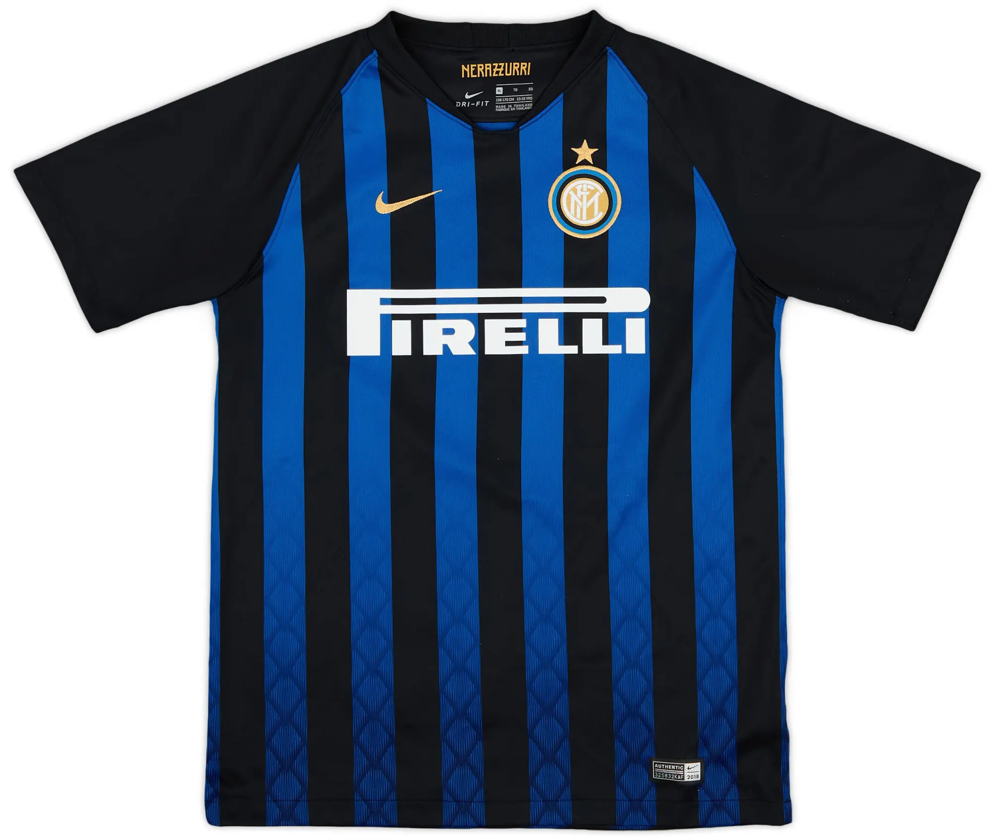 Nike 2018-19 Inter Milan Home Shirt - 9/10 - (XL.Boys)