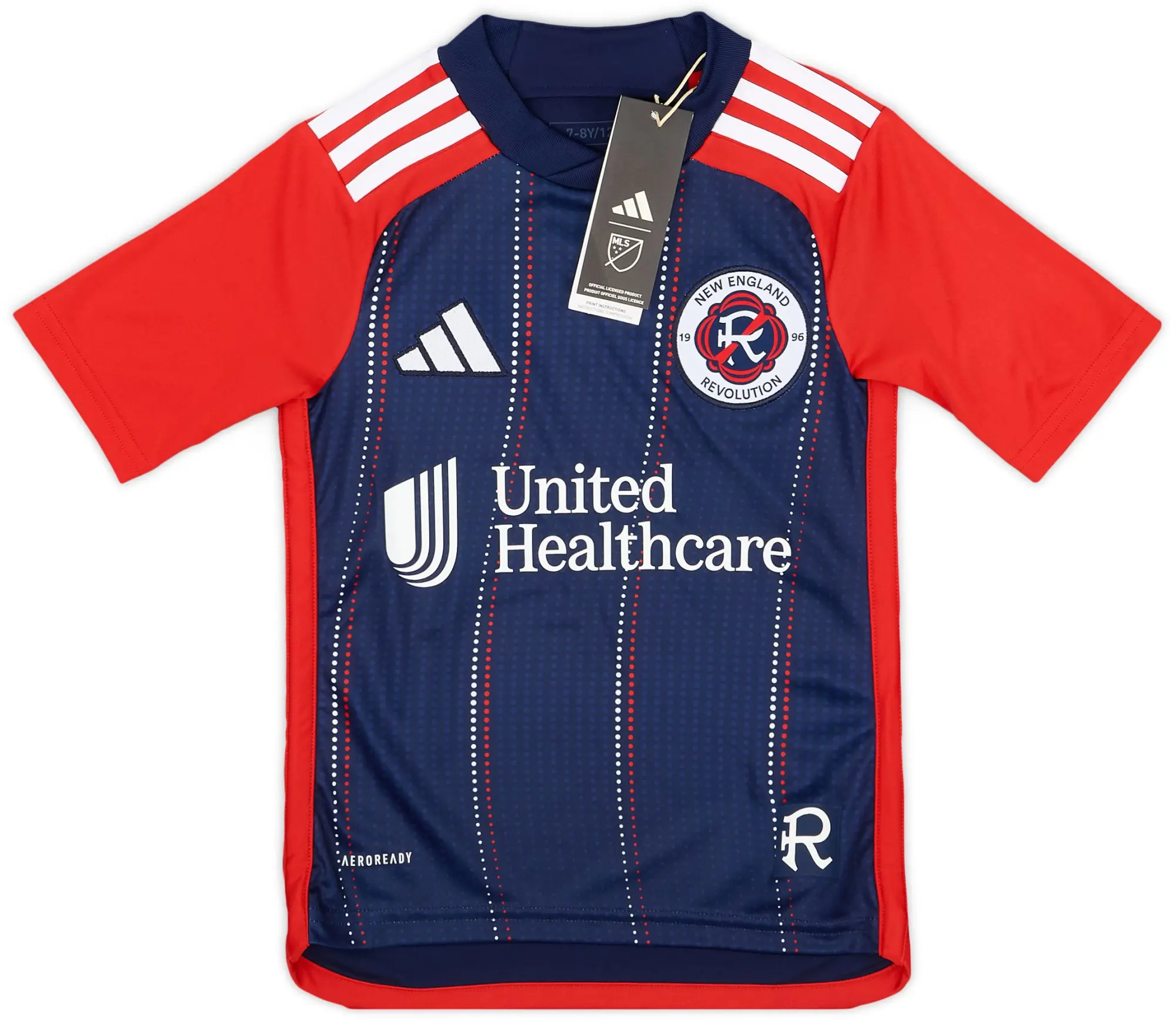 adidas 2024-25 New England Revolution Home Shirt (5-6 Years)