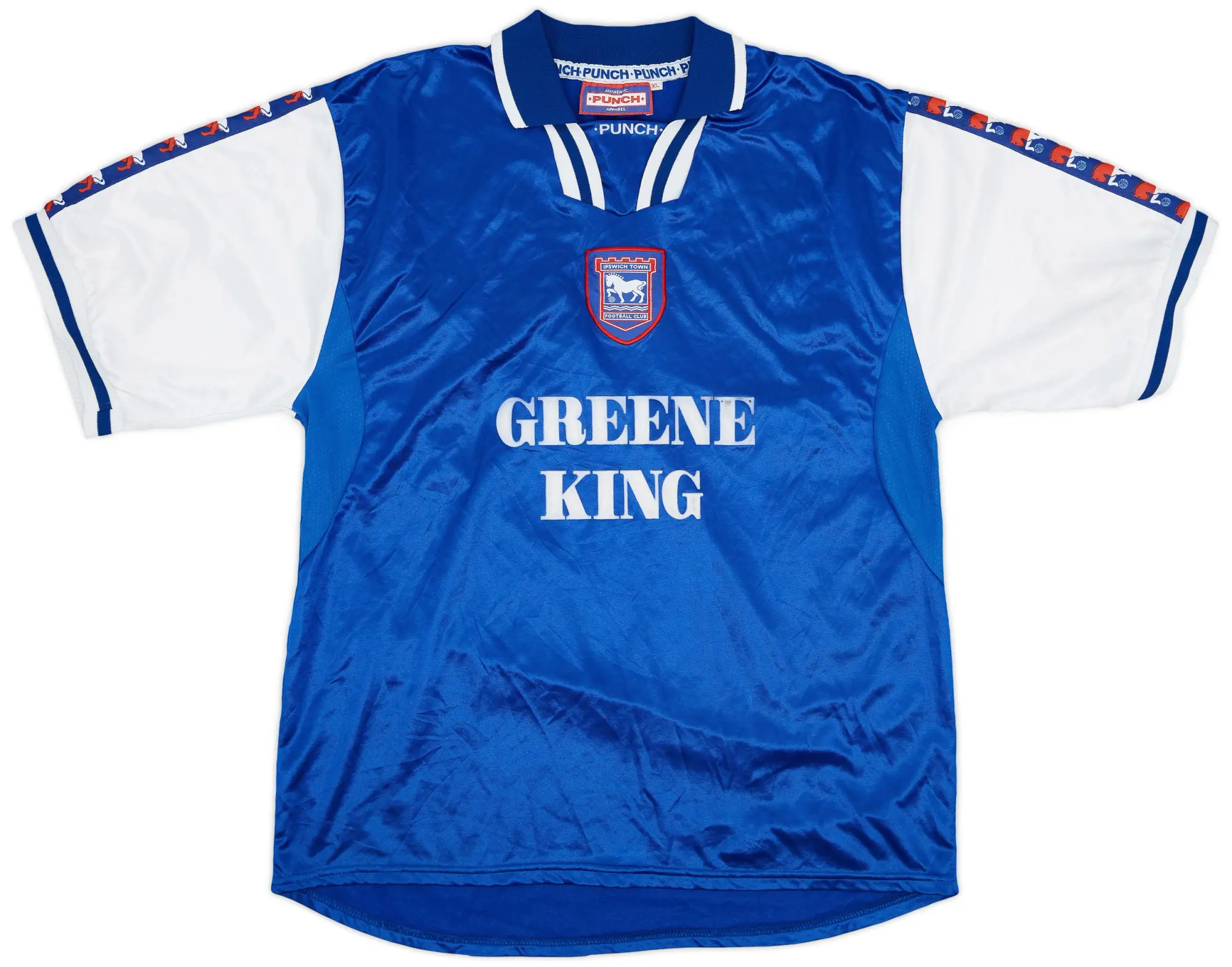 1997-99 Ipswich Home Shirt - 8/10 - (XL)