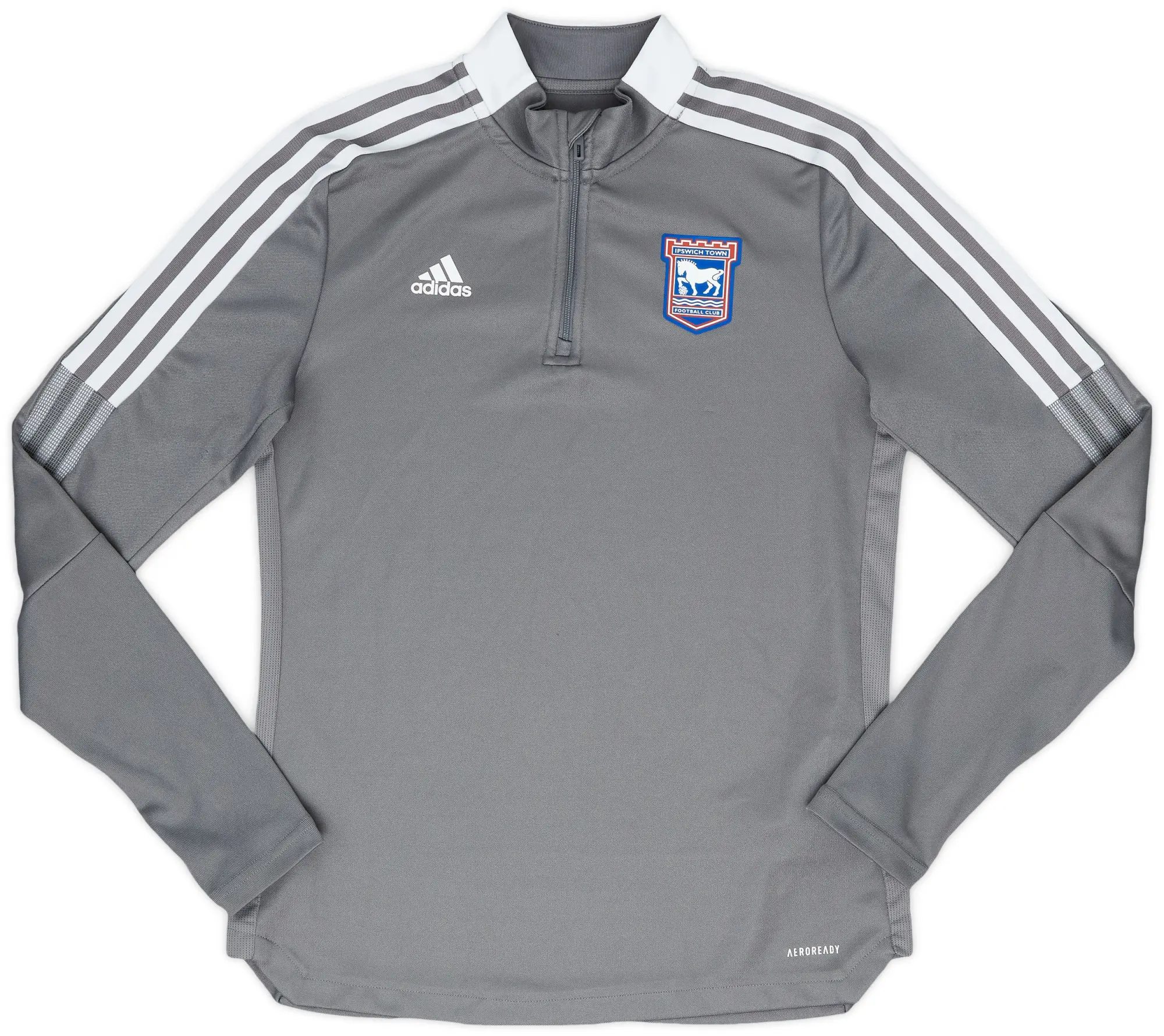 2020-21 Ipswich adidas 1/4 Zip Drill Top - 9/10 - (Women's M)