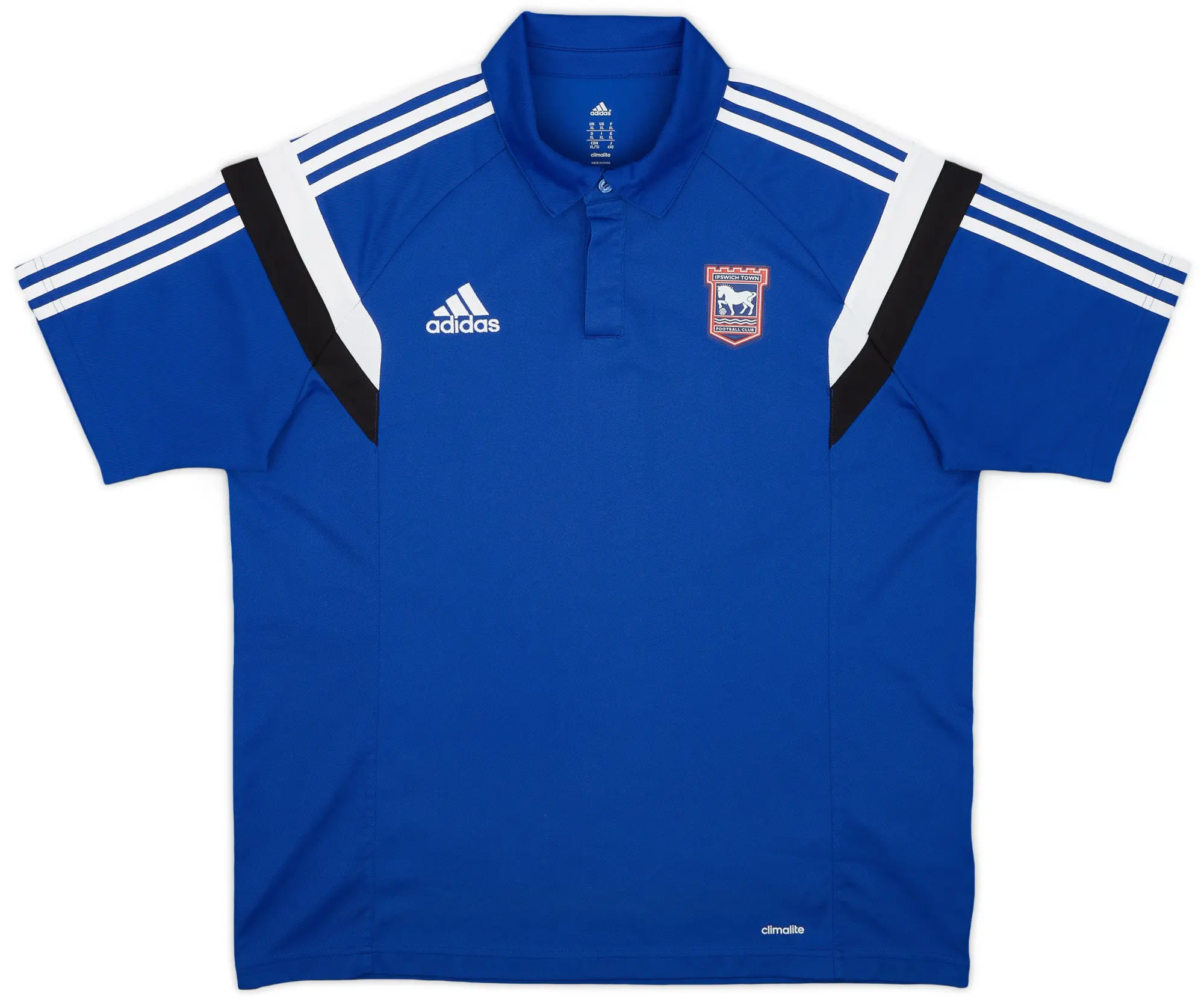 2014-15 Ipswich adidas Polo Shirt - 8/10 - (XL)