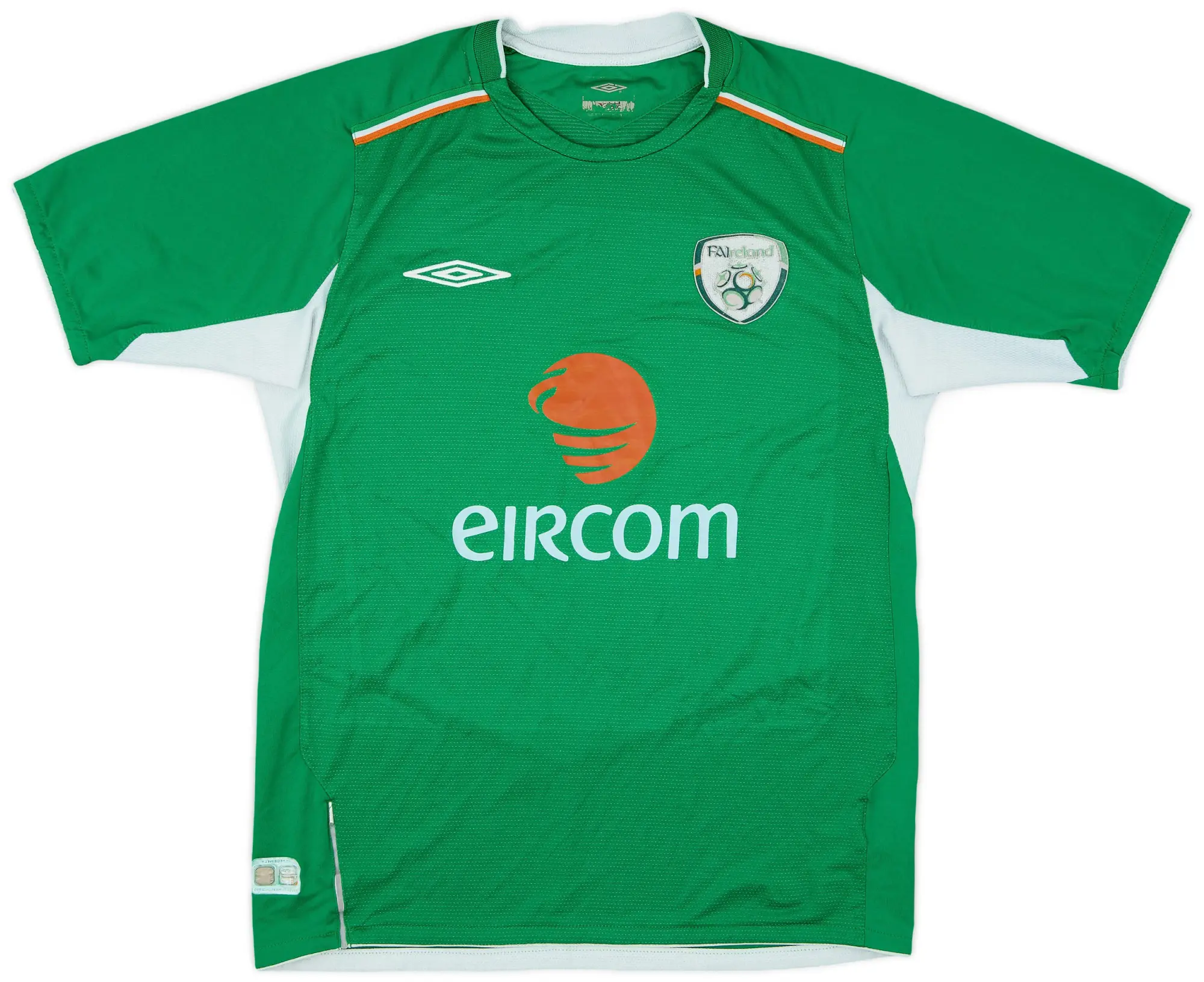 Umbro 2004-06 Ireland Home Shirt - 5/10 - (S)