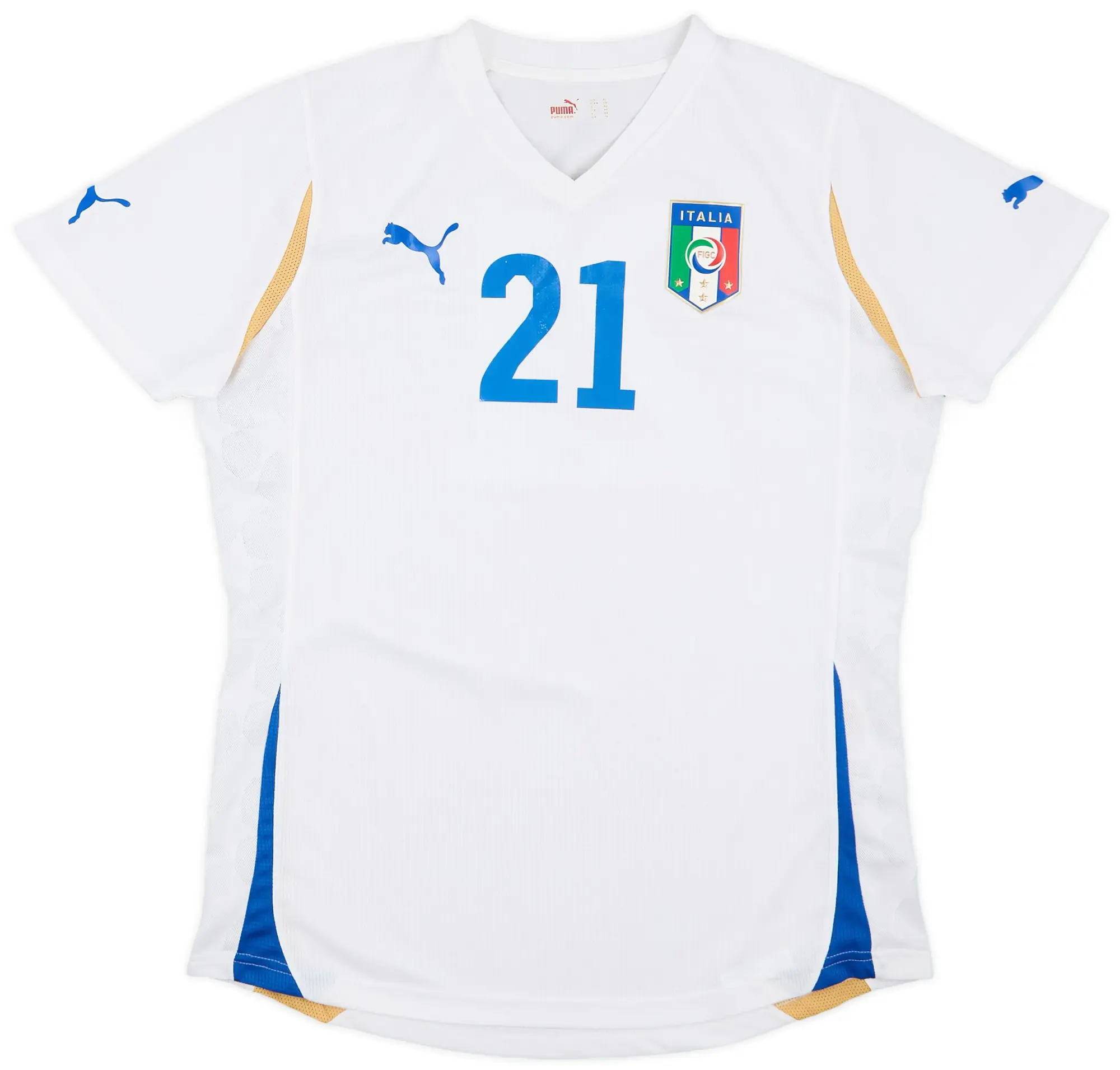 Puma 2010-12 Italy Women Player Issue Away Shirt #12 - 7/10 - (Women's XL)