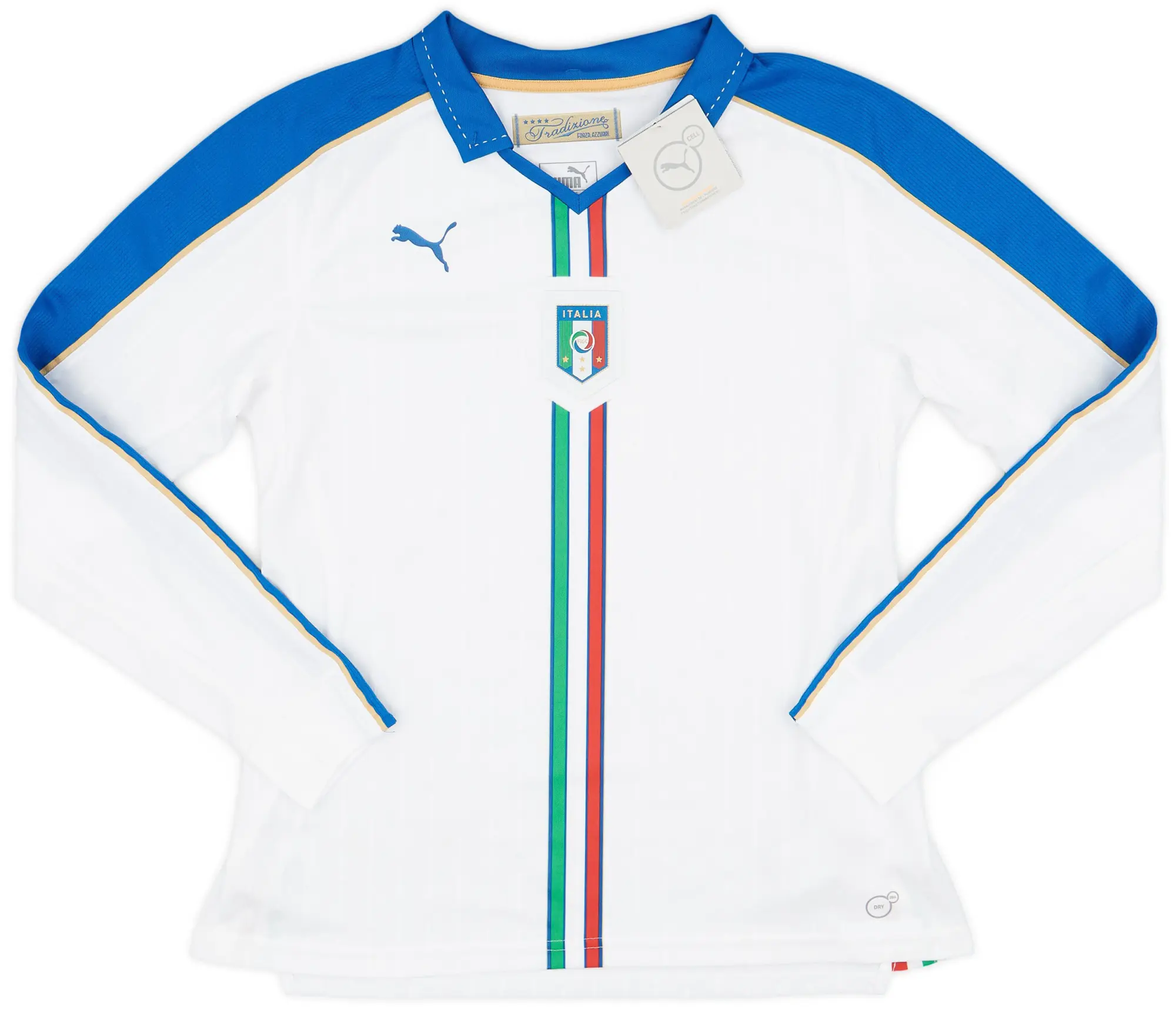 Puma 2016-17 Italy Away L/S Shirt (Women's M)