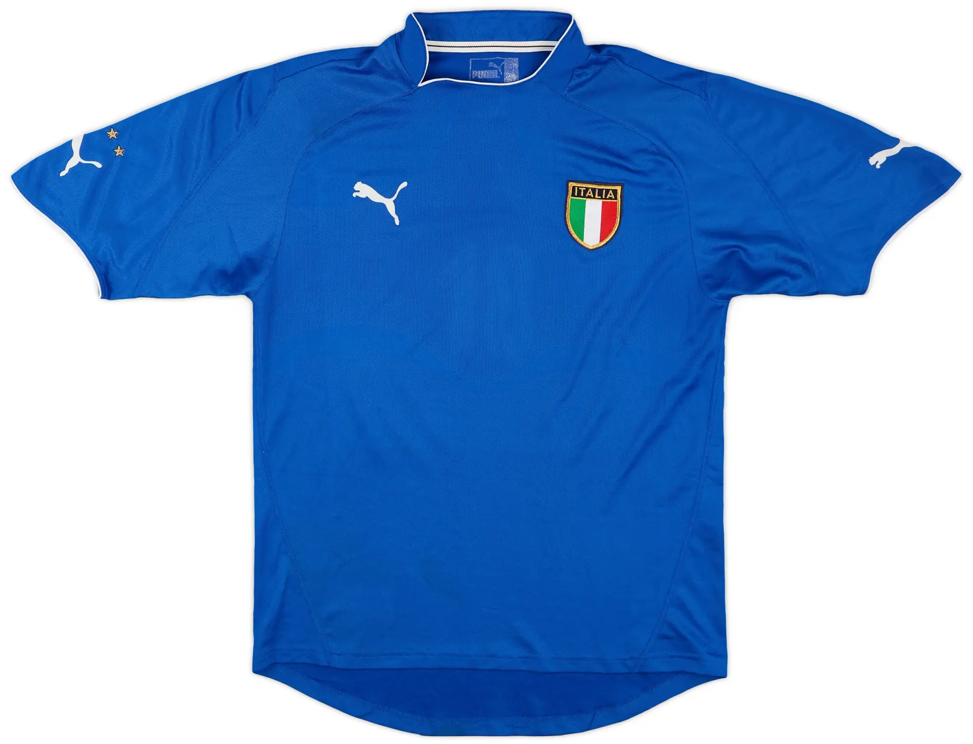 Puma 2003-04 Italy Home Shirt - 6/10 - (M)