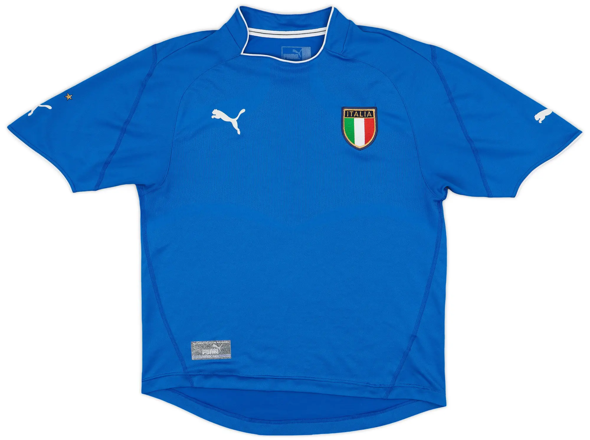 Puma 2003-04 Italy Home Shirt - 7/10 - (L)