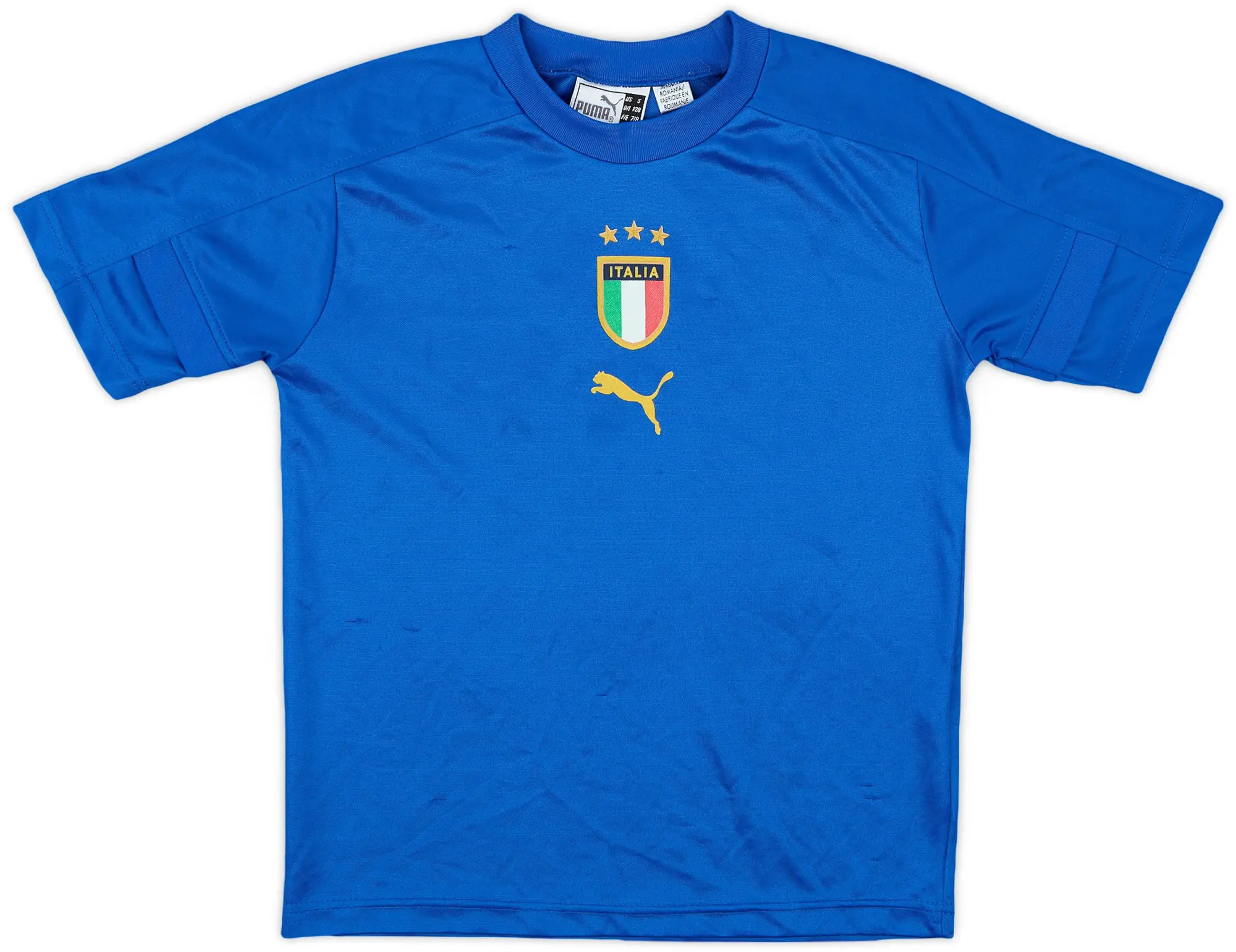 Puma 2004-06 Italy Home Shirt - 9/10 - (7-8 Years)