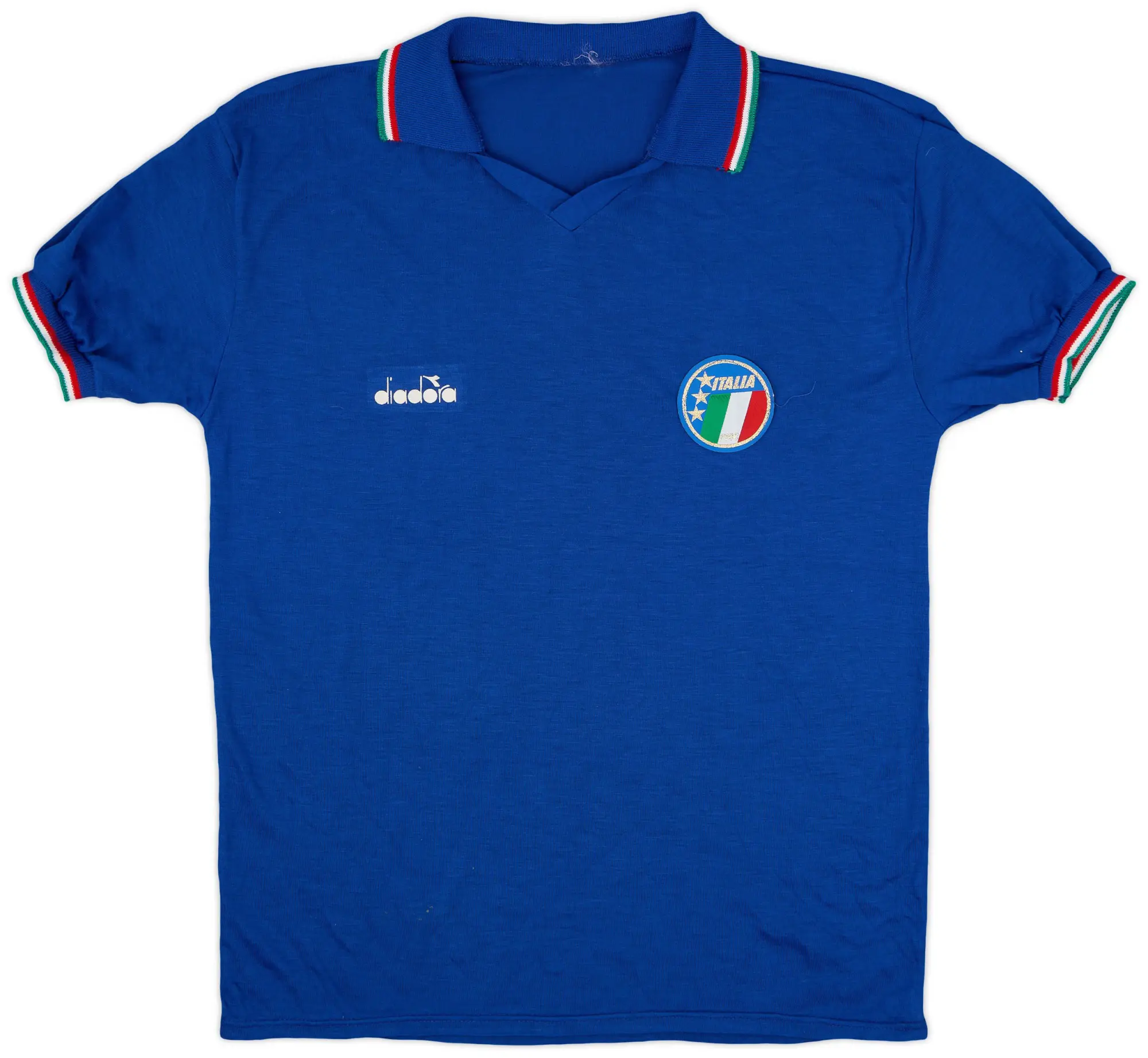 Diadora 1986-88 Italy Home Shirt - 8/10 - (L)