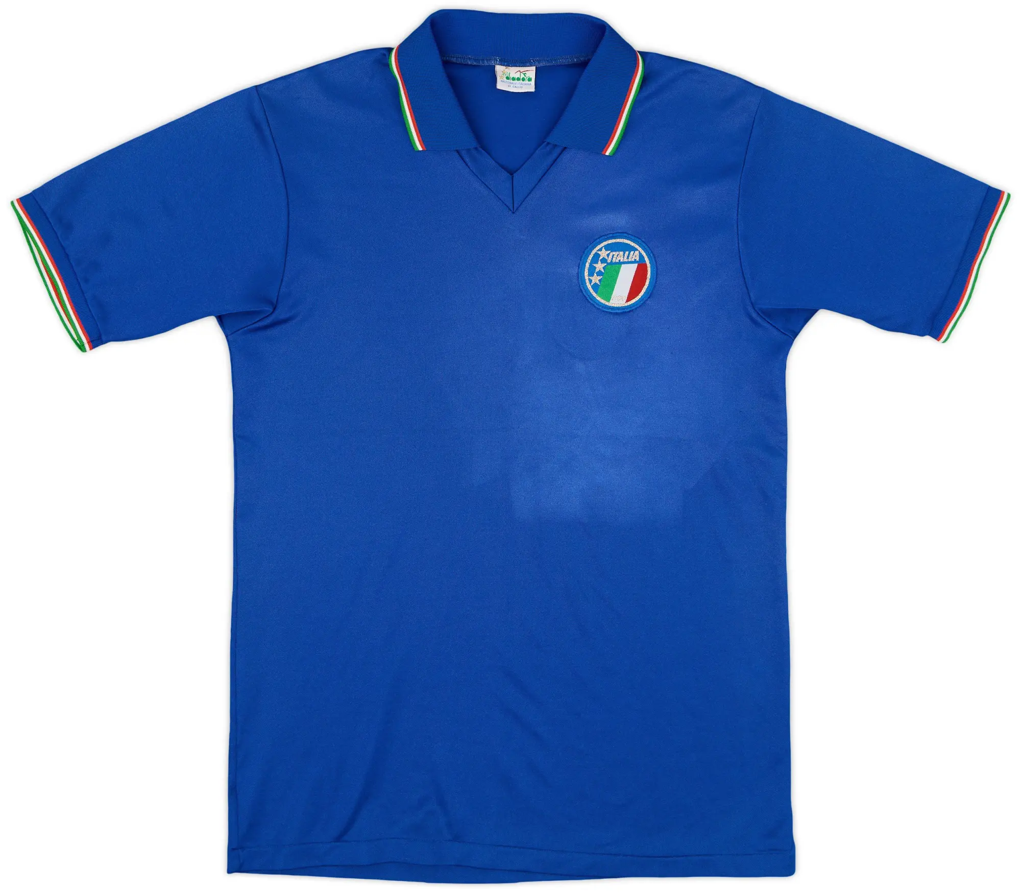Diadora 1986-88 Italy Home Shirt - 6/10 - (S)