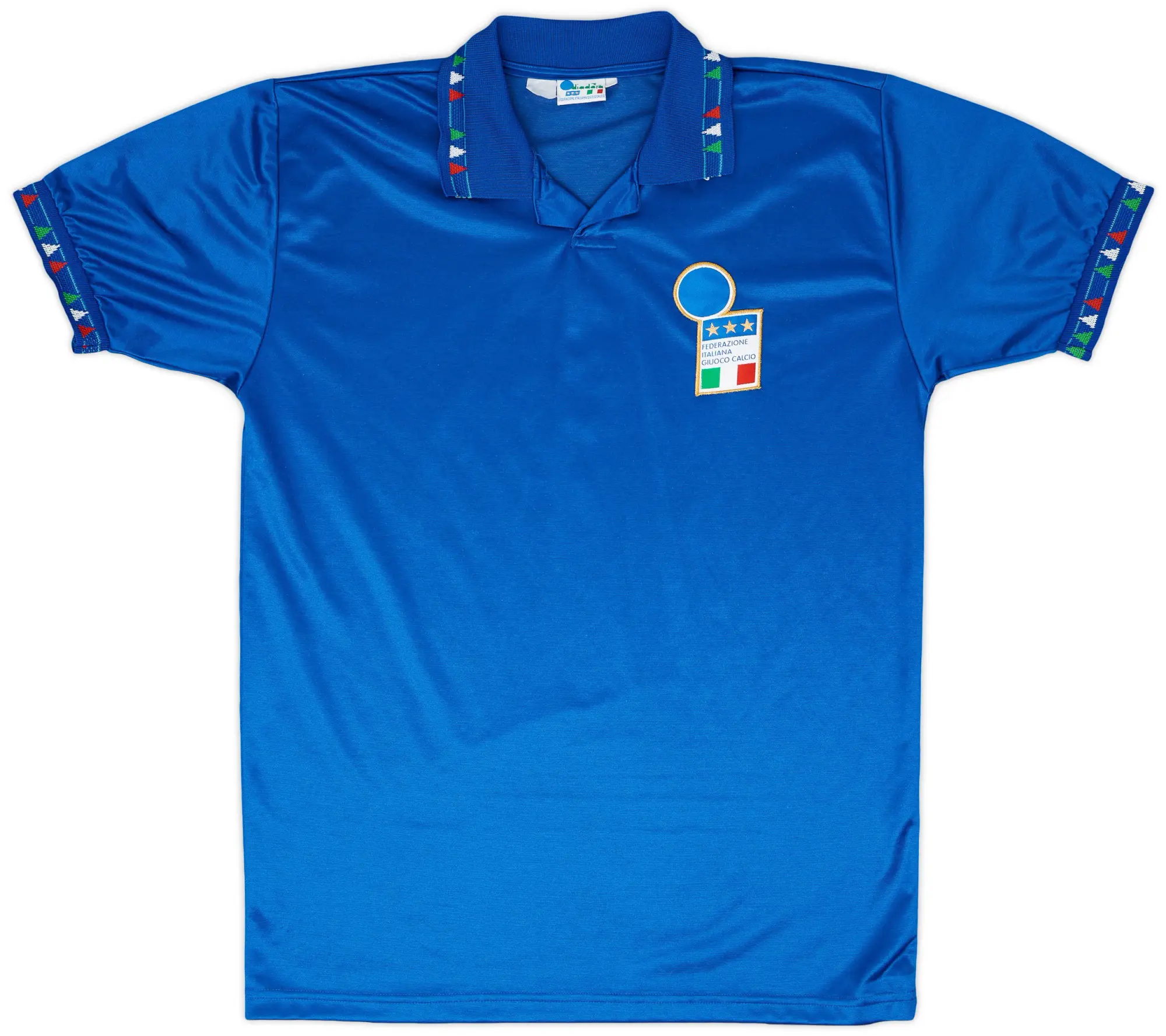 Diadora 1992-93 Italy Home Shirt - 8/10 - (L)