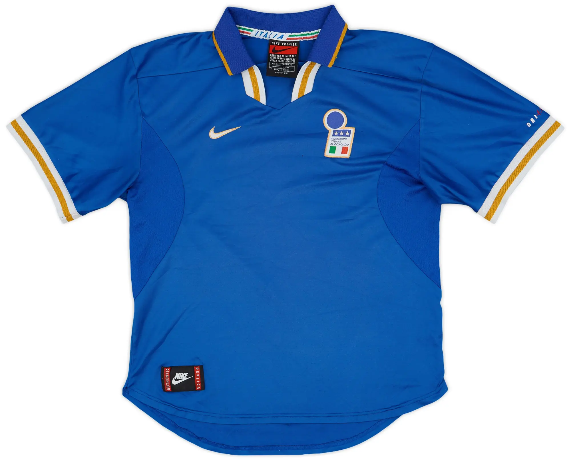 Nike 1996-97 Italy Home Shirt - 6/10 - (XL)