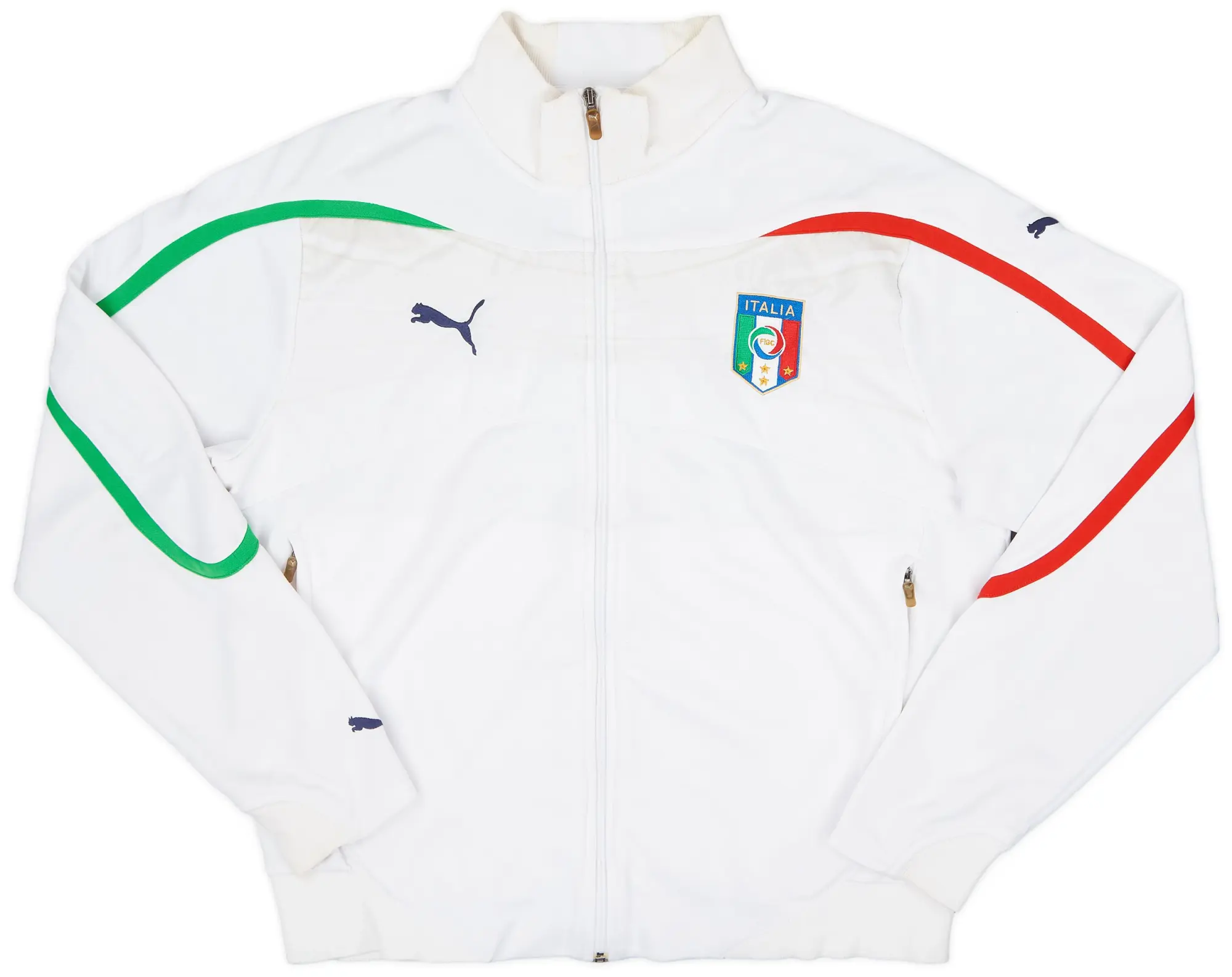 2010-12 Italy Puma Track Jacket - 8/10 - (XL)