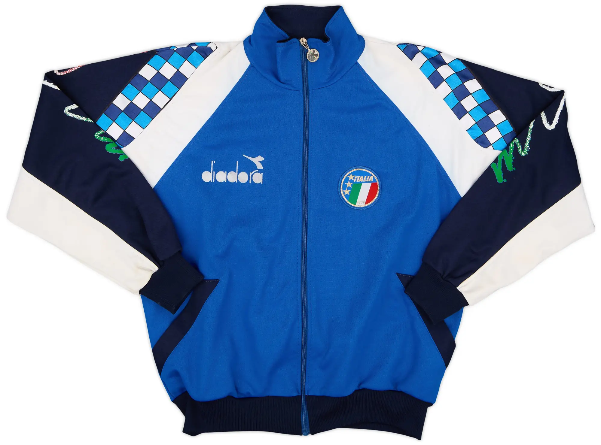 1990 Italy Diadora Track Jacket - 8/10 - (L)