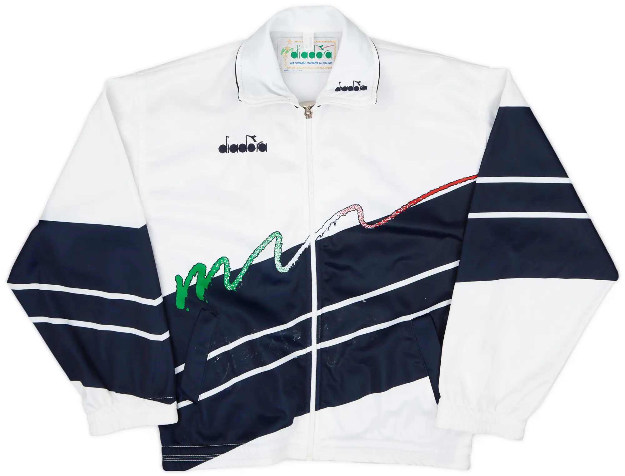 1990 Italy Diadora Track Jacket - 6/10 - (S)