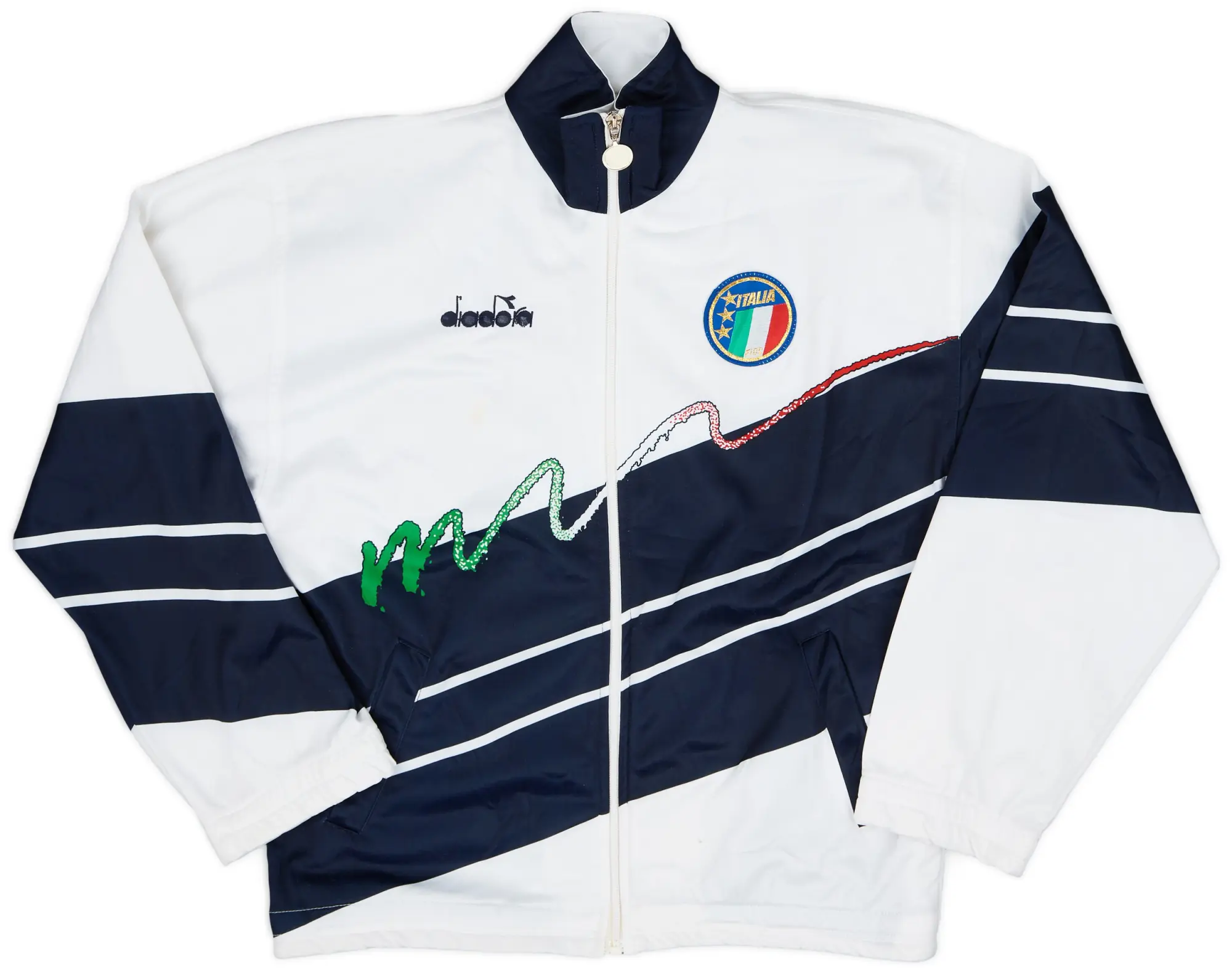 1990 Italy Diadora Track Jacket - 6/10 - (L)