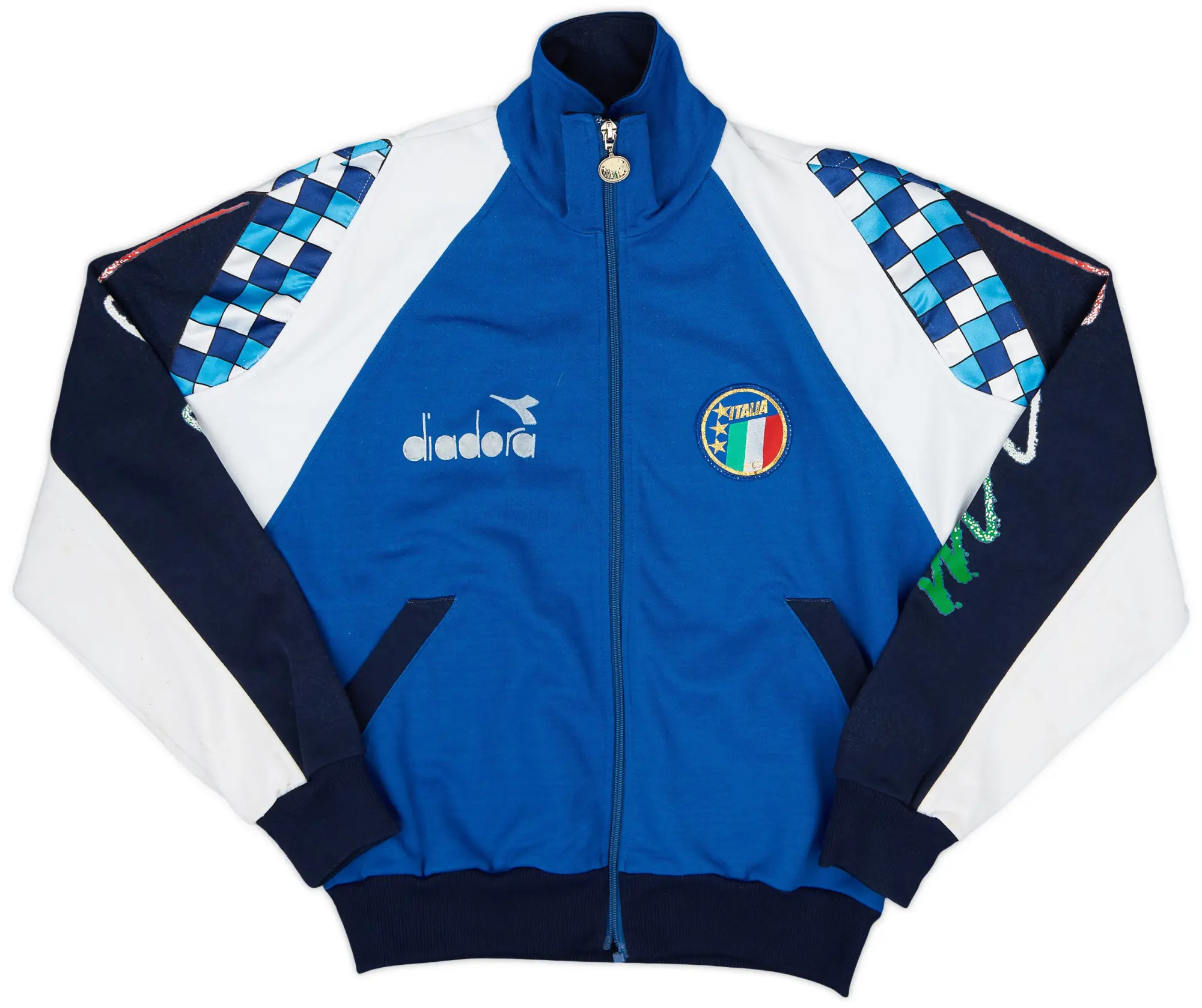 1990 Italy Diadora Track Jacket - 6/10 - (L)