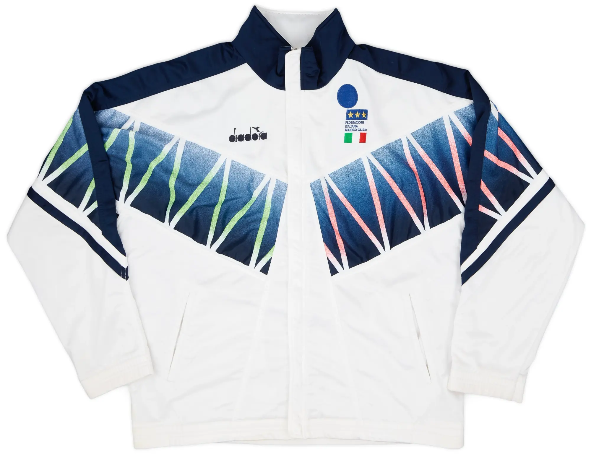 1994 Italy Diadora Track Jacket - 9/10 - (L)