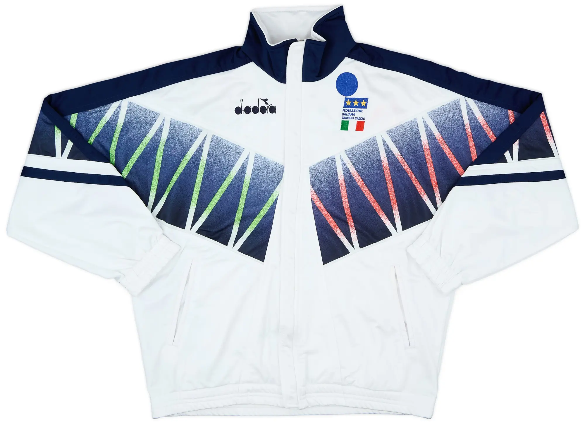 1994 Italy Diadora Track Jacket - 8/10 - (M)