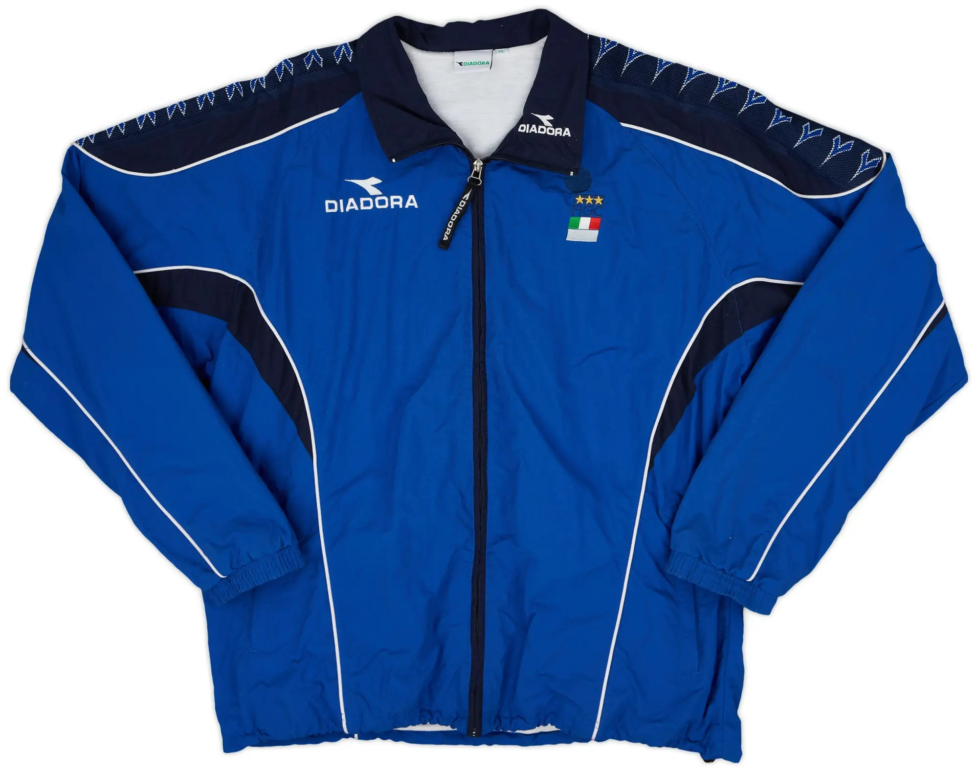 1999-00 Italy Diadora Referee Track Jacket - 9/10 - (XL)