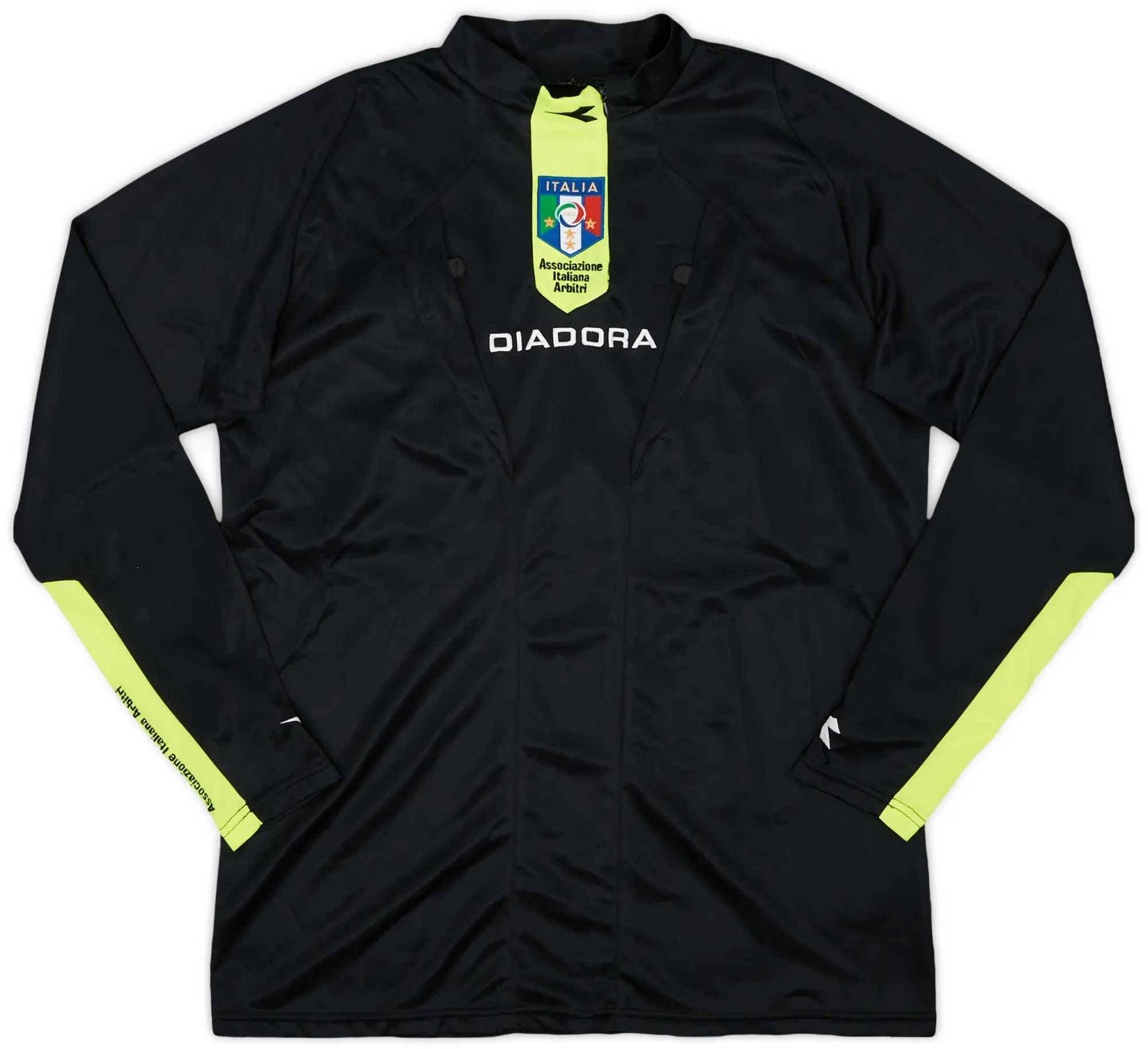 2009-10 Italy Diadora Referee L/S Shirt - 8/10 - (L)