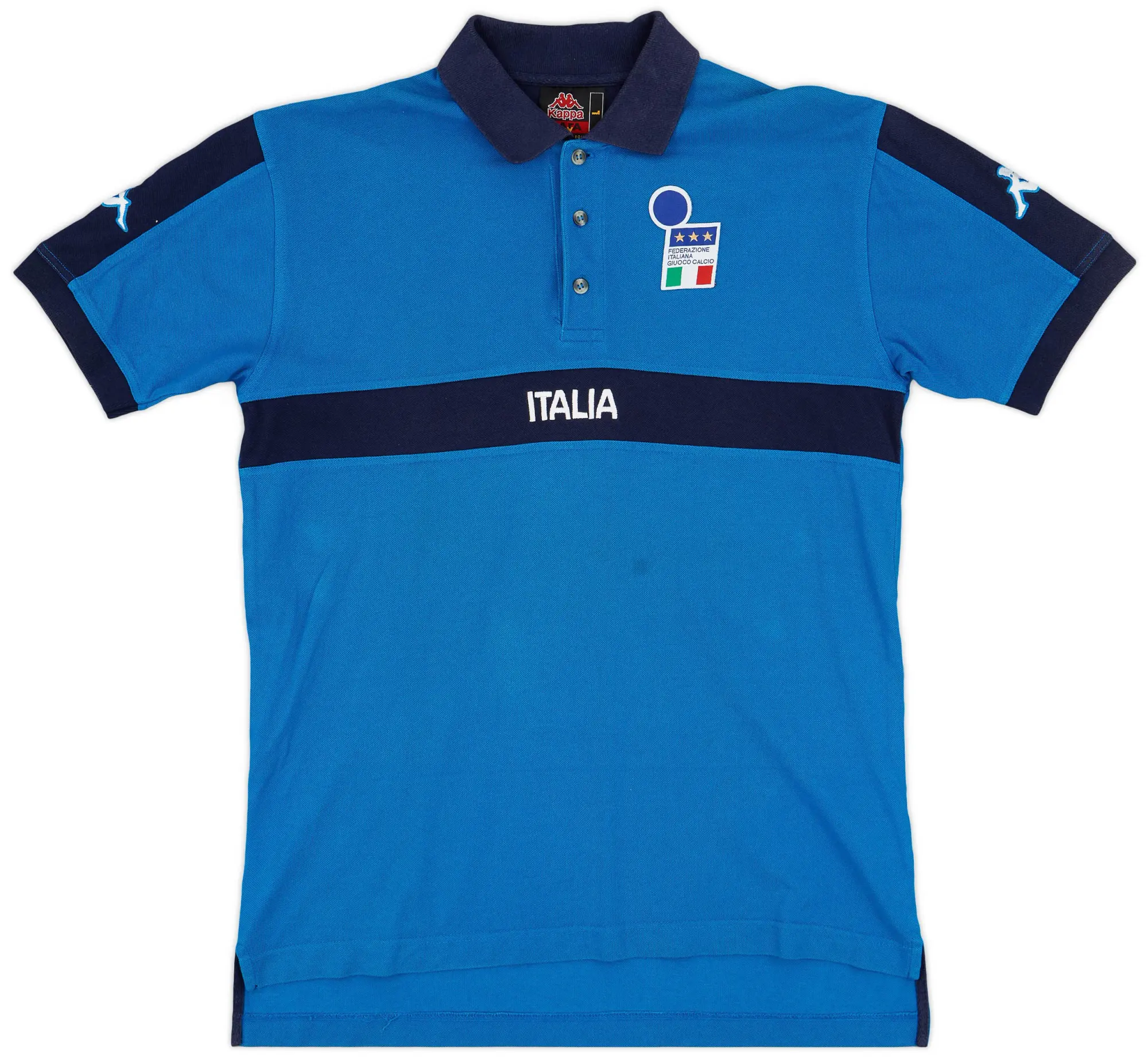 1999-00 Italy Kappa Polo Shirt - 8/10 - (L)