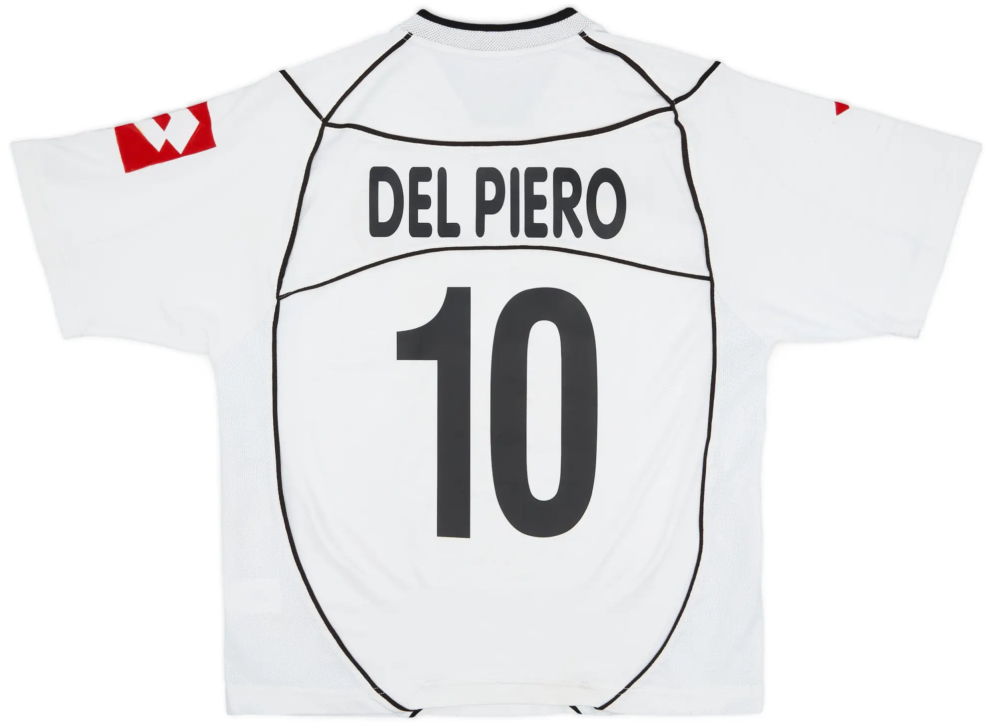 Lotto 2002-03 Juventus Away Shirt Del Piero #10 - 5/10 - (M)