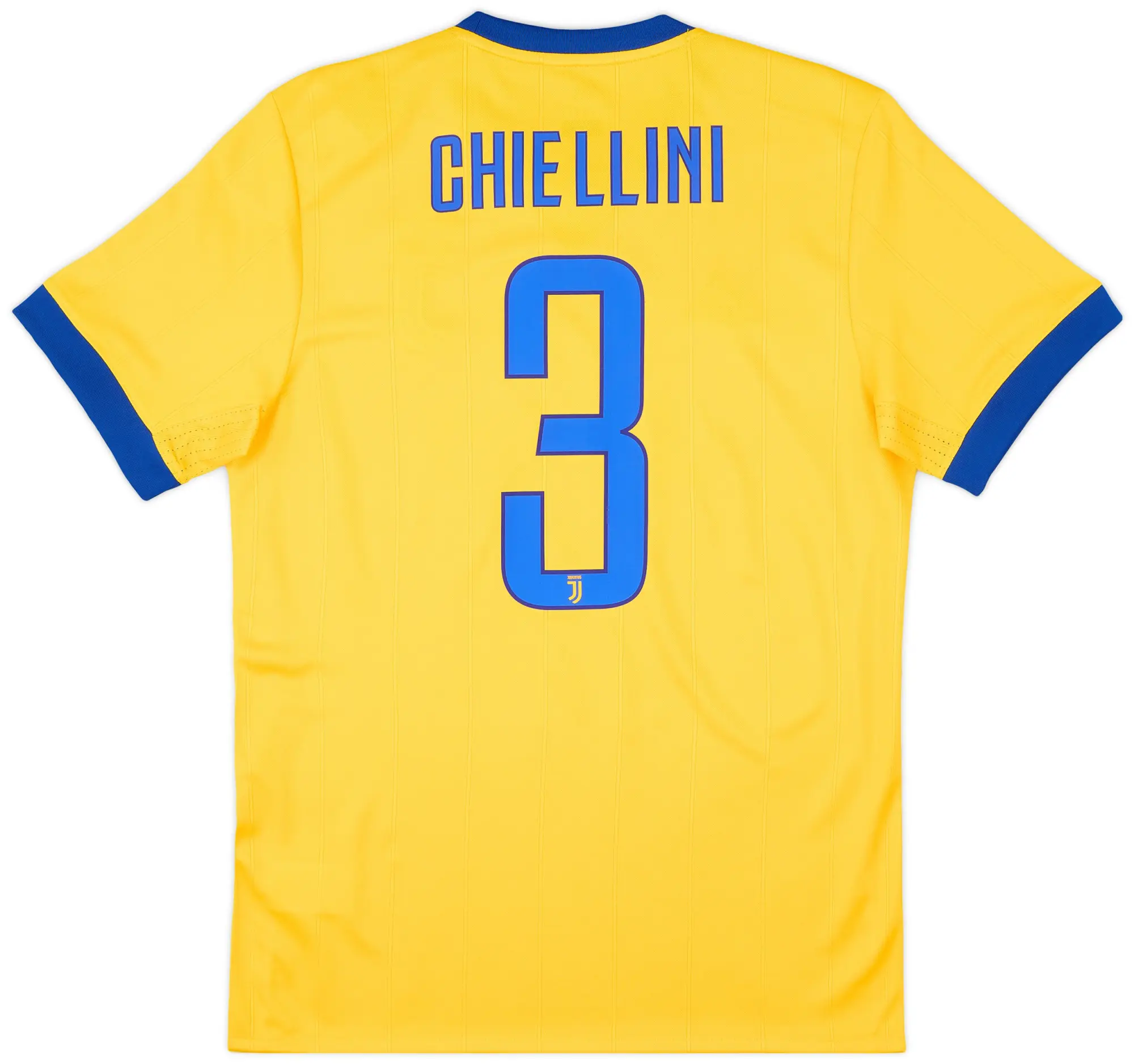 adidas 2017-18 Juventus Away Shirt Chiellini #3 (M)