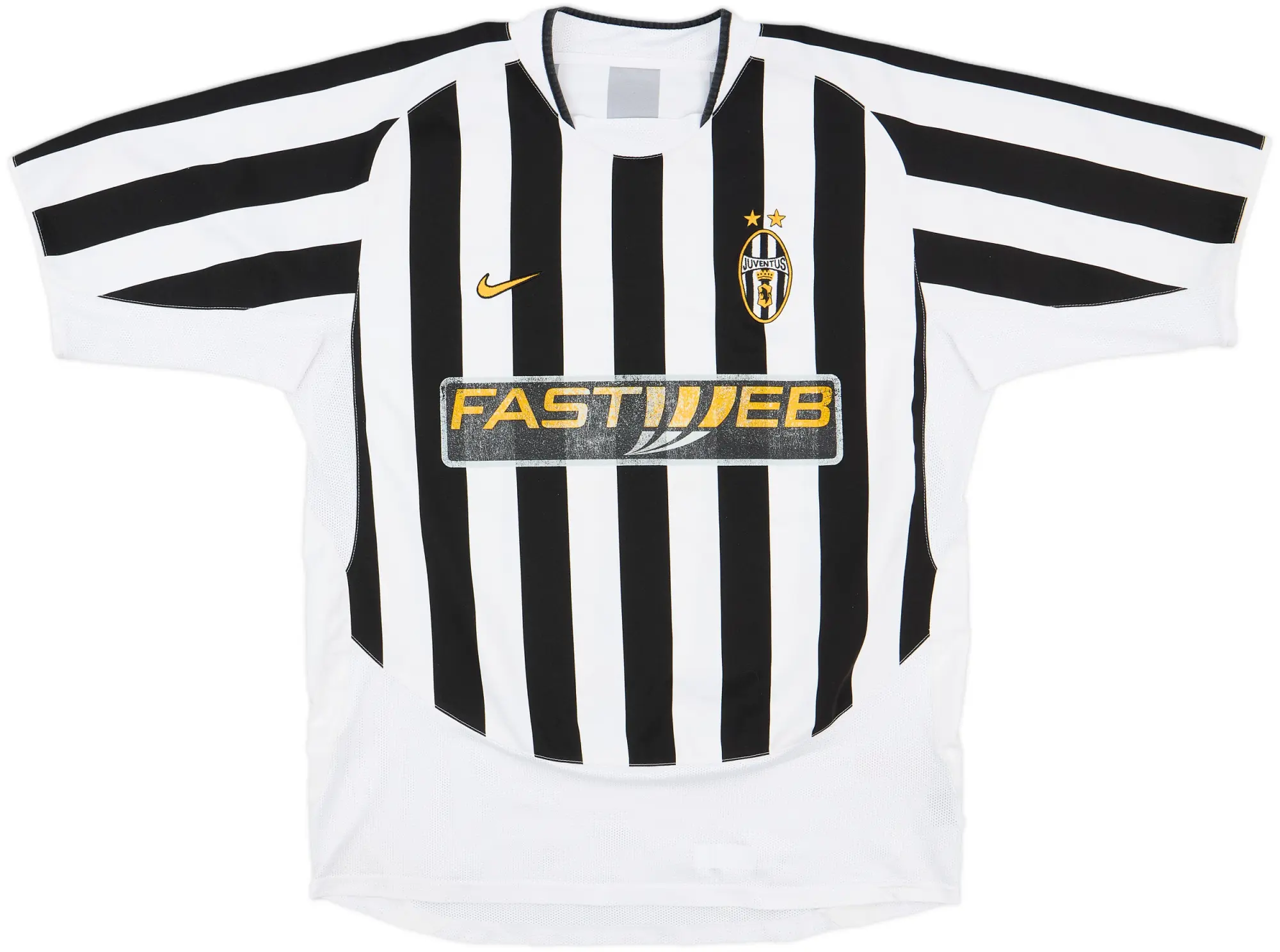 Nike 2003-04 Juventus Home Shirt Nedved #11 - 5/10 - (L.Boys)
