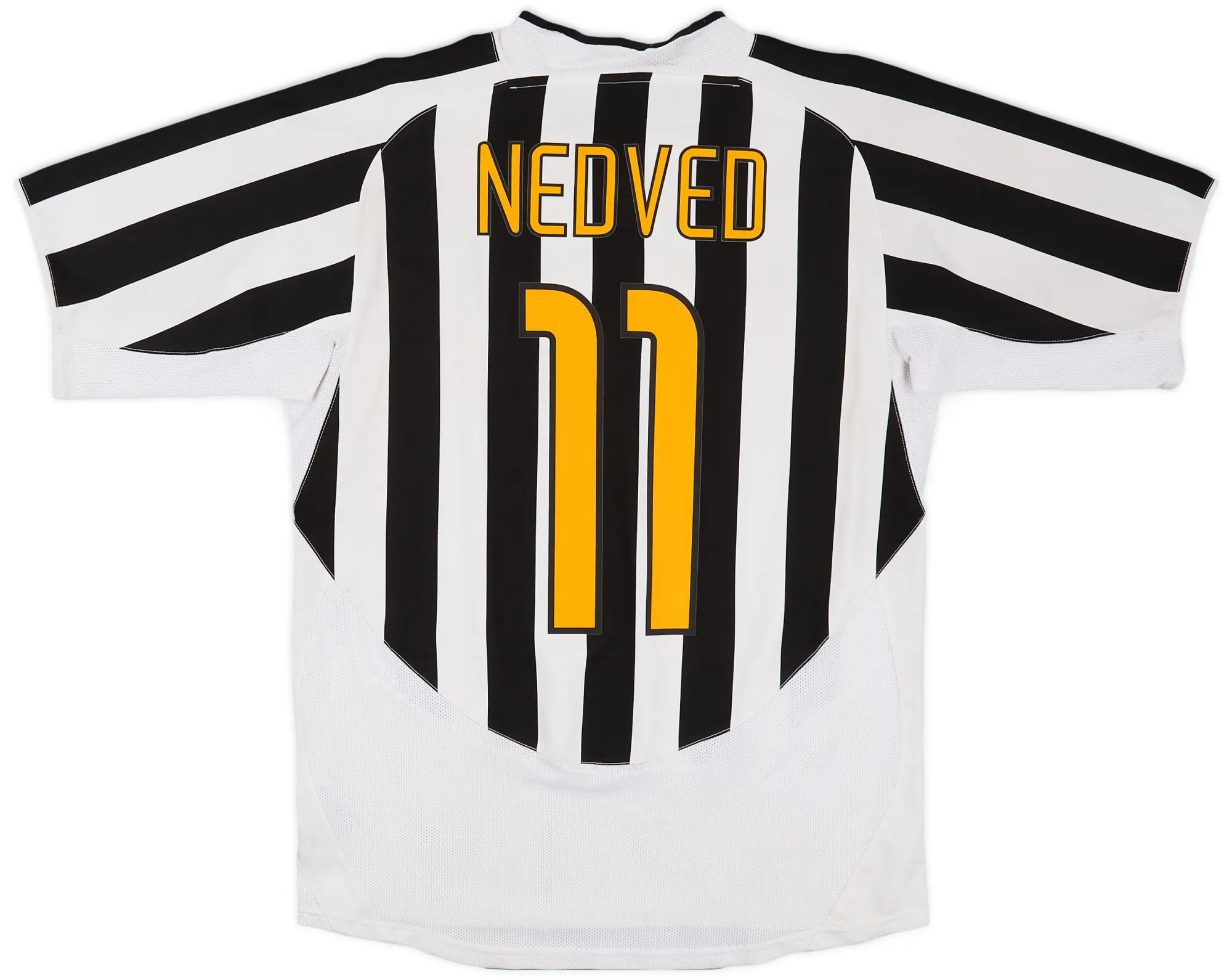Nike 2003-04 Juventus Home Shirt Nedved #11 - 5/10 - (L.Boys)