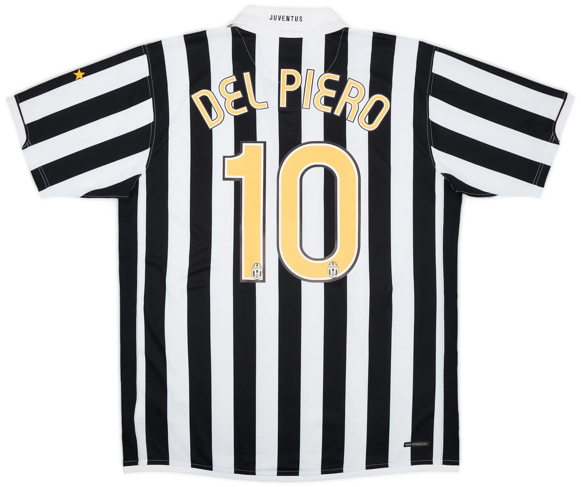 Nike 2006-07 Juventus Home Shirt Del Piero #10 (XL)
