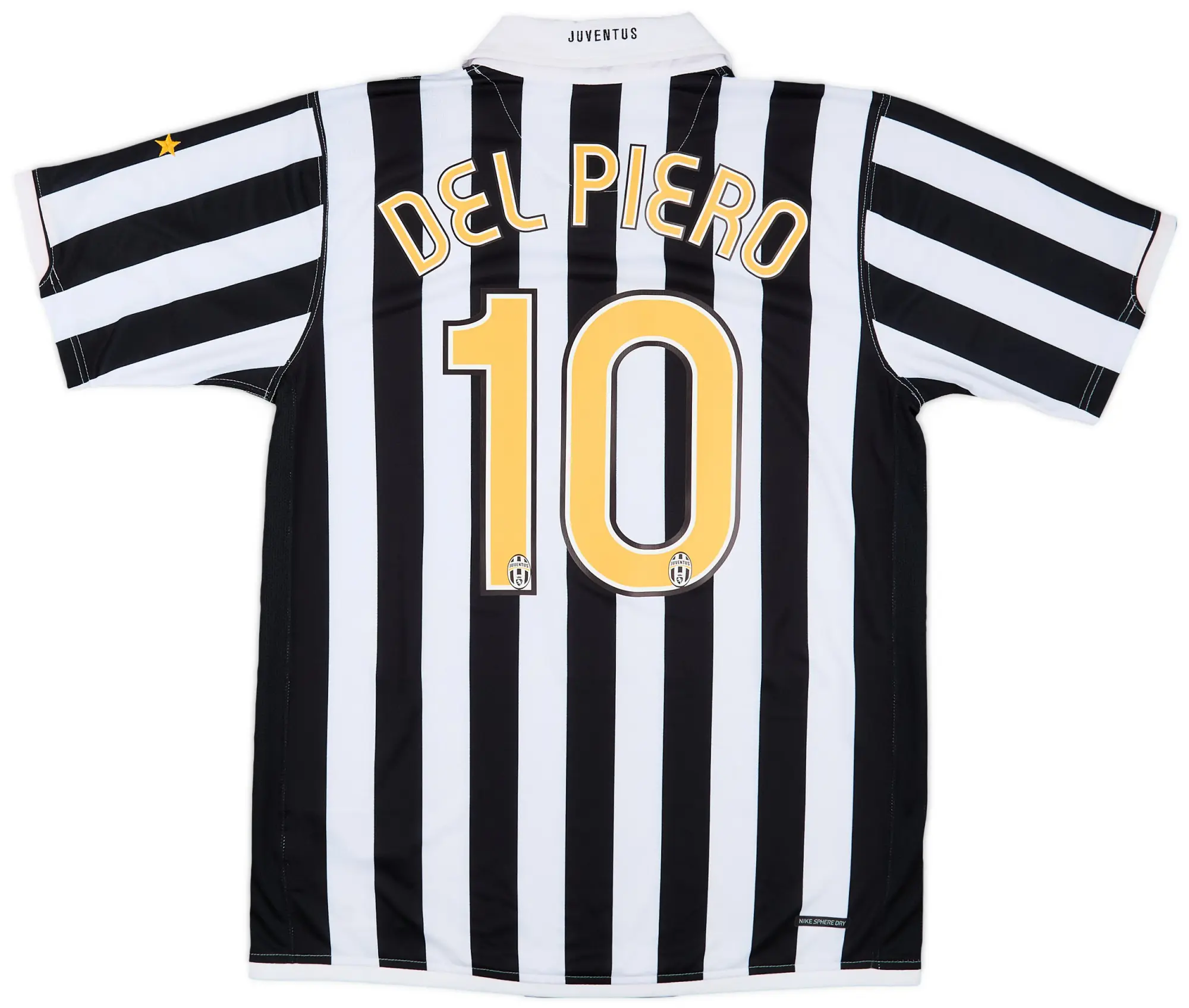 Nike 2006-07 Juventus Home Shirt Del Piero #10 (L)