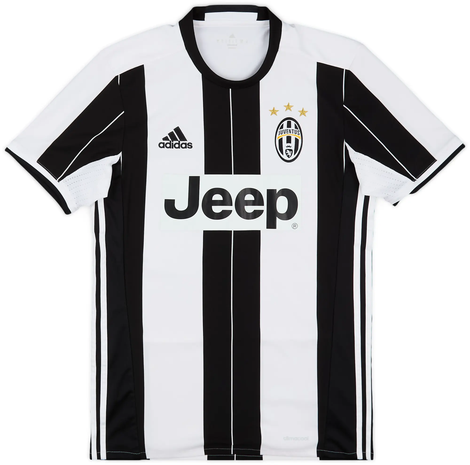 adidas 2016-17 Juventus Home Shirt - 7/10 - (S)