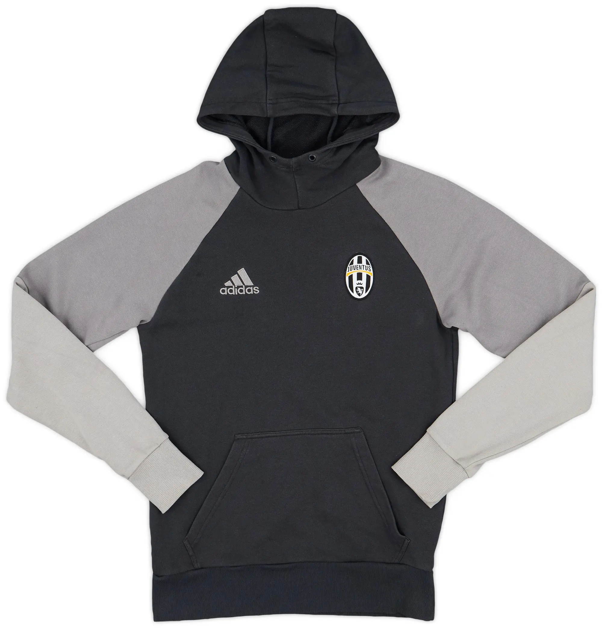 2016-17 Juventus adidas Hooded Sweat Top - 7/10 - (S)