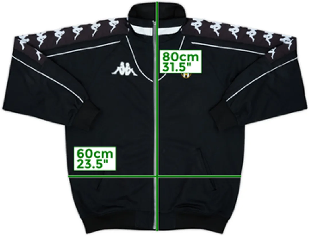 1999-00 Juventus Kappa Track Jacket - 6/10 - (L 1999-00 Juventus Kappa Track Jacket - 6/10 - (L