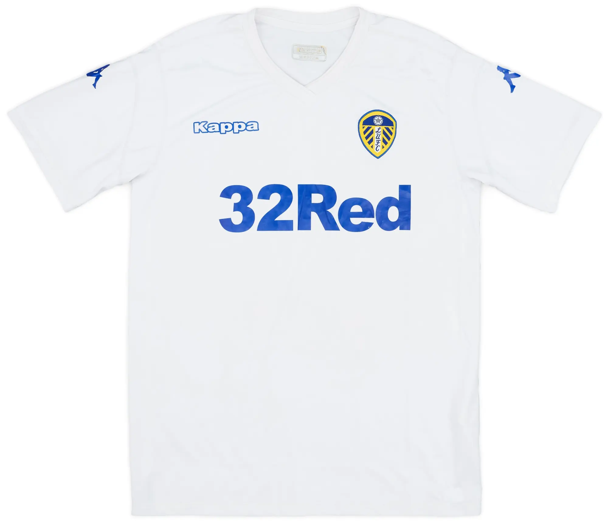Kappa 2018-19 Leeds United Home Shirt - 6/10 - (M)