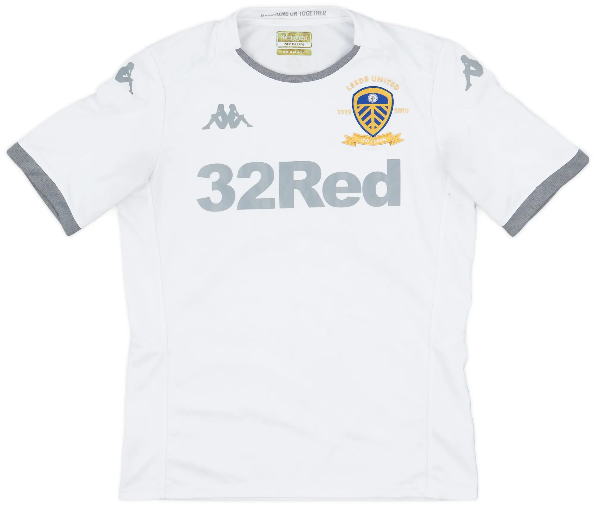 Kappa 2019-20 Leeds United Centenary Home Shirt - 5/10 - (M)