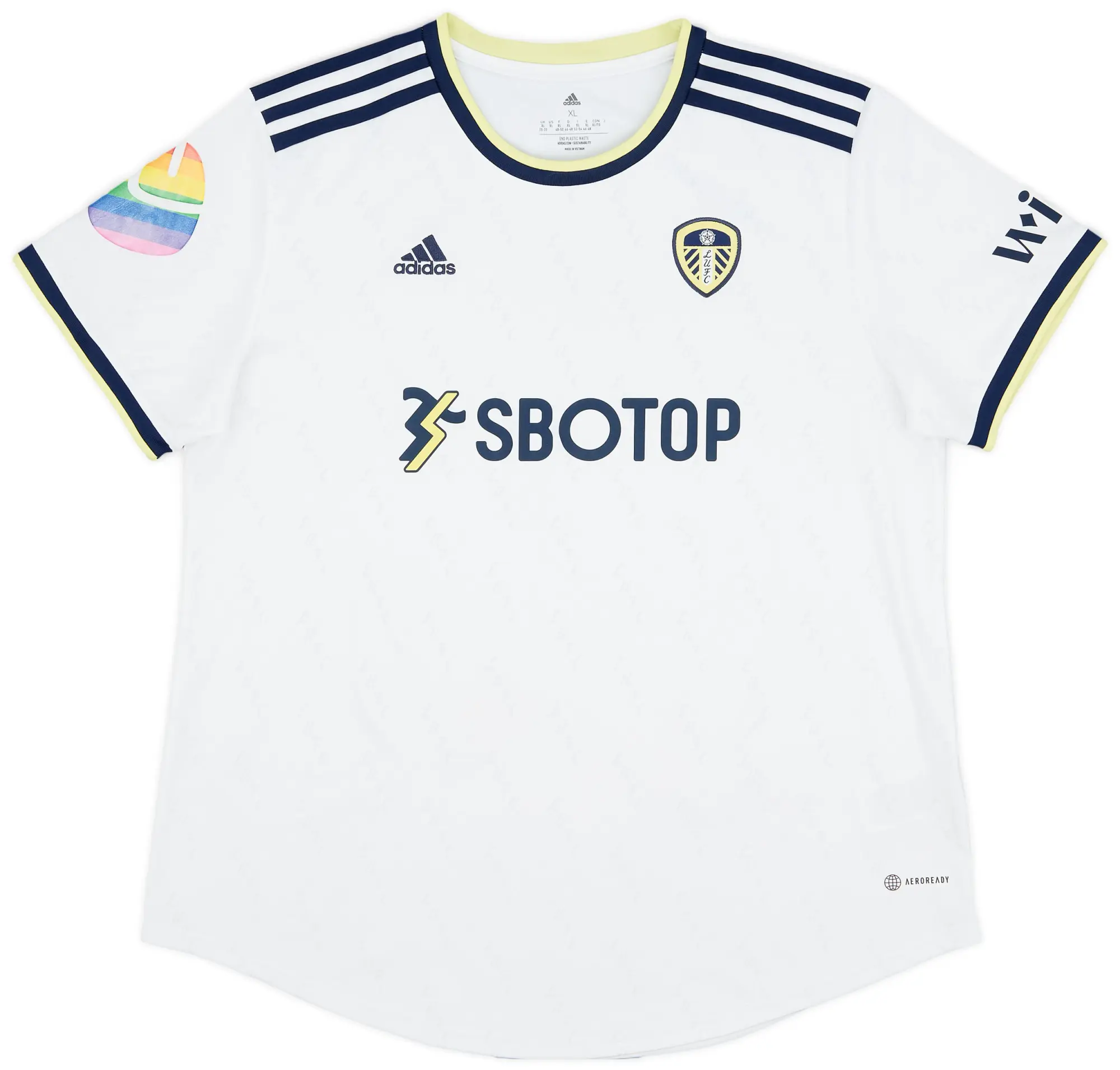 adidas 2022-23 Leeds United Home Shirt - 8/10 - (Women's XL)