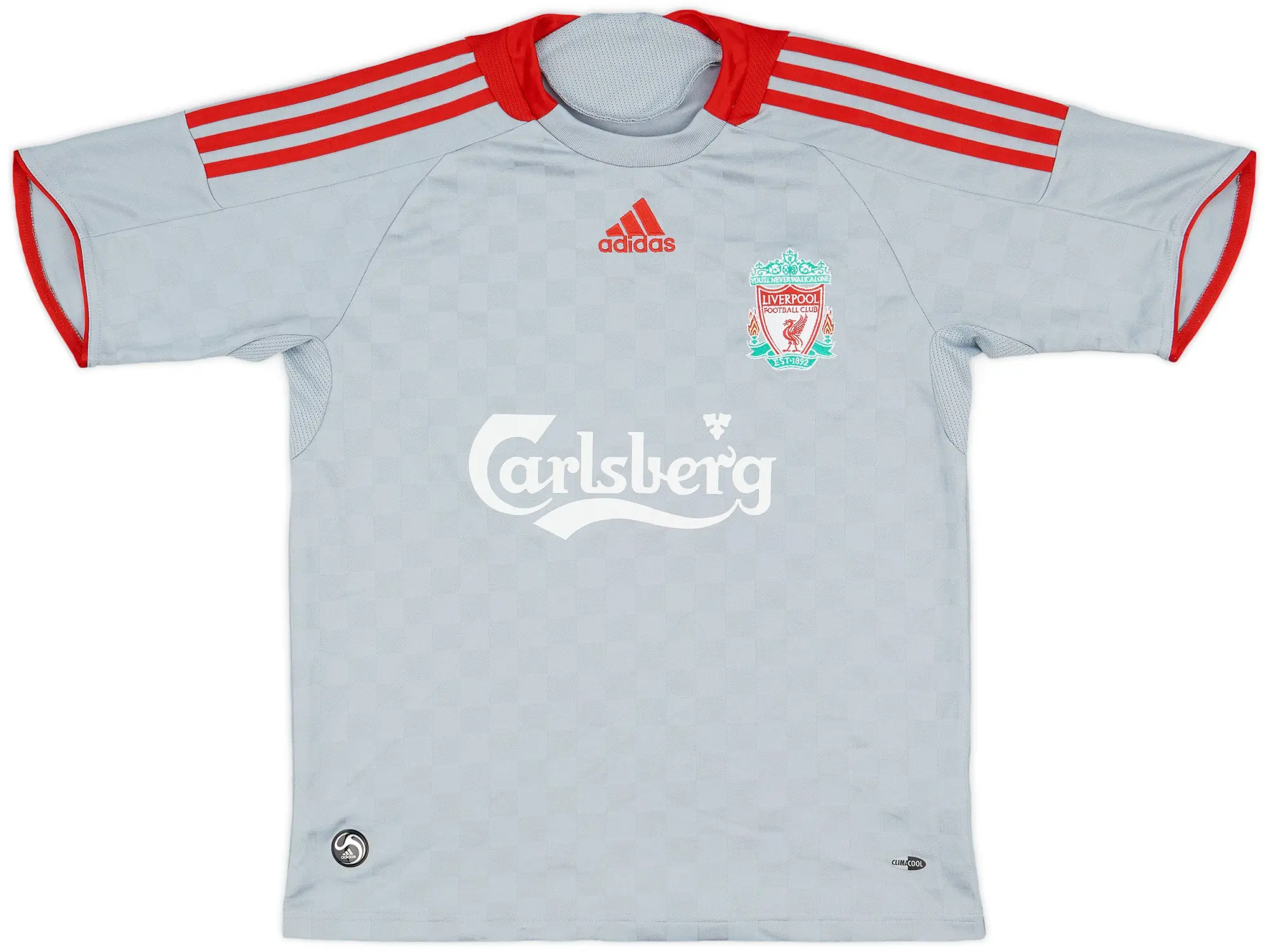 adidas 2008-09 Liverpool Away Shirt - 8/10 - (L.Boys)