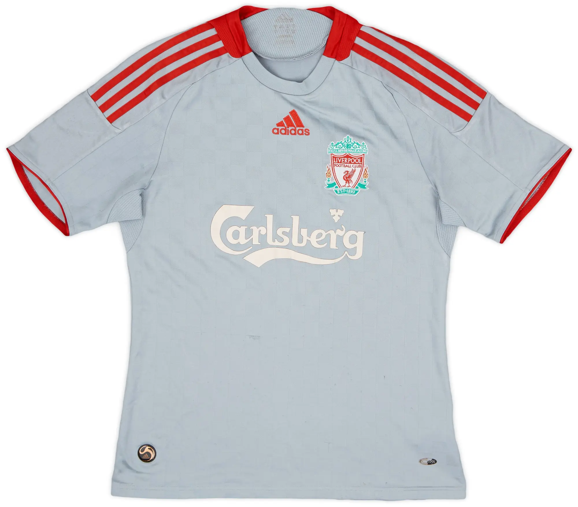 adidas 2008-09 Liverpool Away Shirt - 5/10 - (XL.Boys)