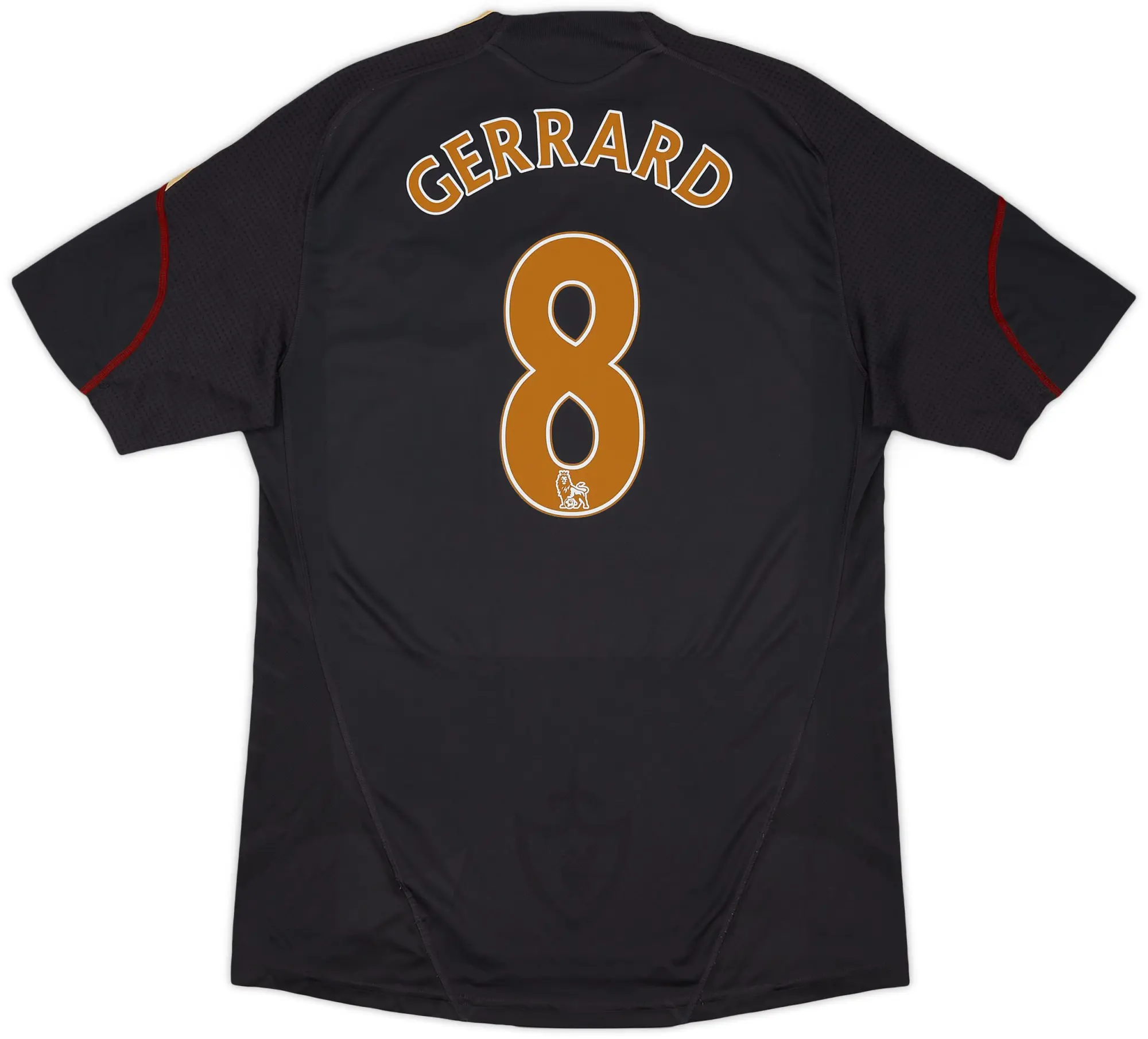 adidas 2009-10 Liverpool Away Shirt Gerrard #8 - 5/10 - (L)