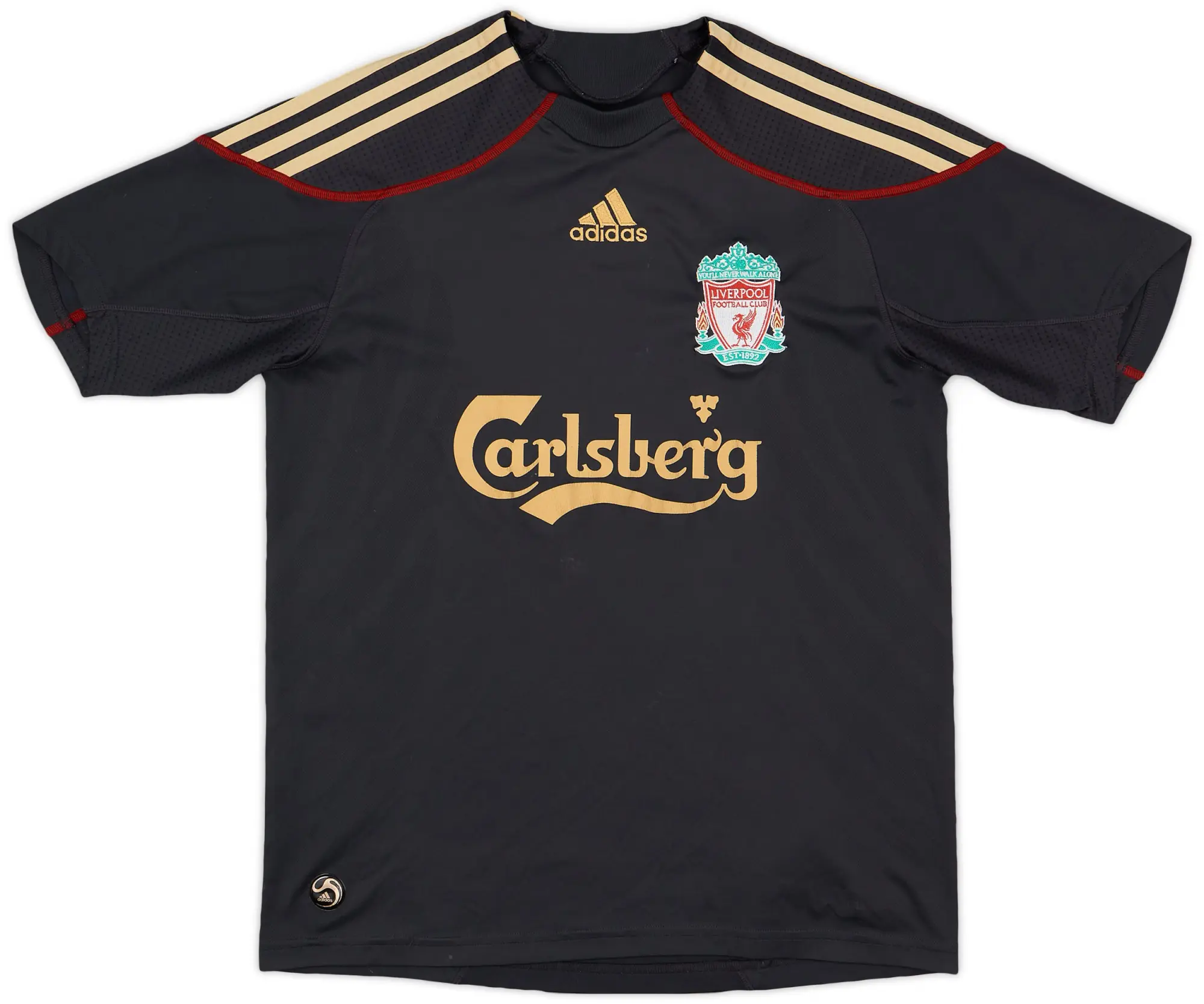 adidas 2009-10 Liverpool Away Shirt - 7/10 - (XL.Boys)