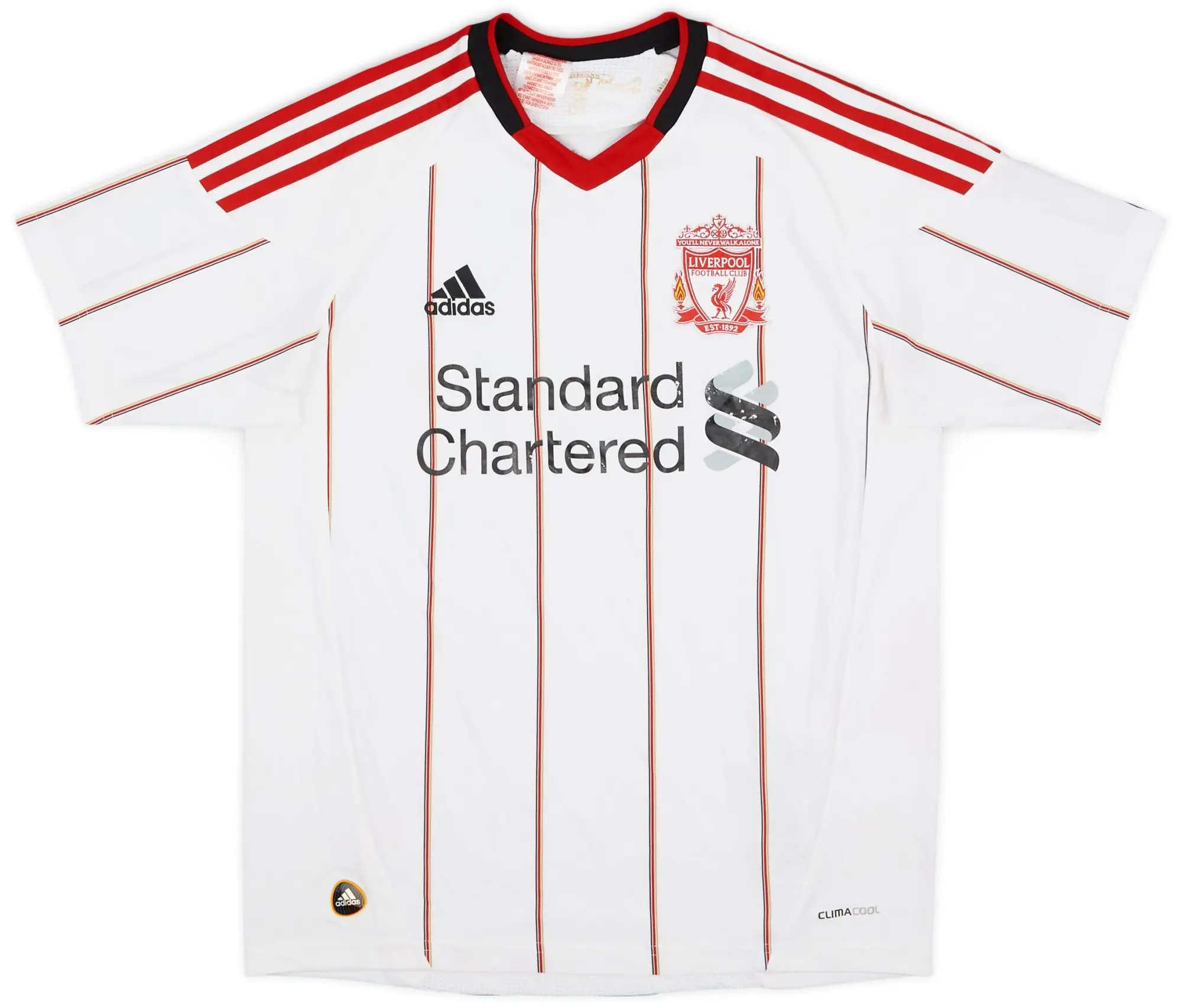 adidas 2010-11 Liverpool Away Shirt - 5/10 - (L.Boys)