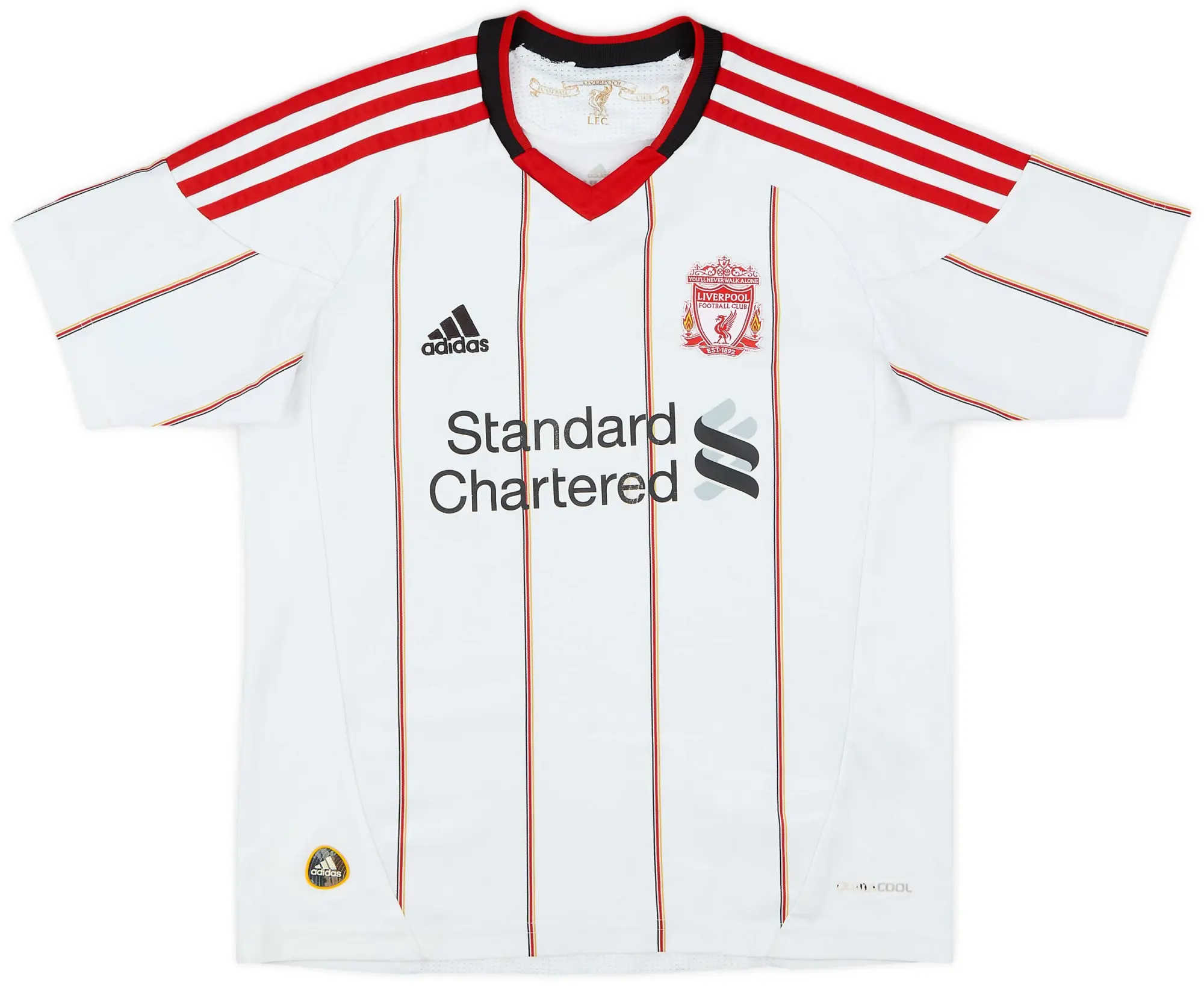 adidas 2010-11 Liverpool Away Shirt - 6/10 - (S.Boys)