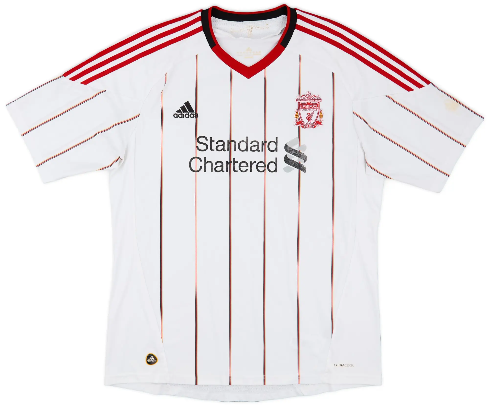 adidas 2010-11 Liverpool Away Shirt - 5/10 - (XL)