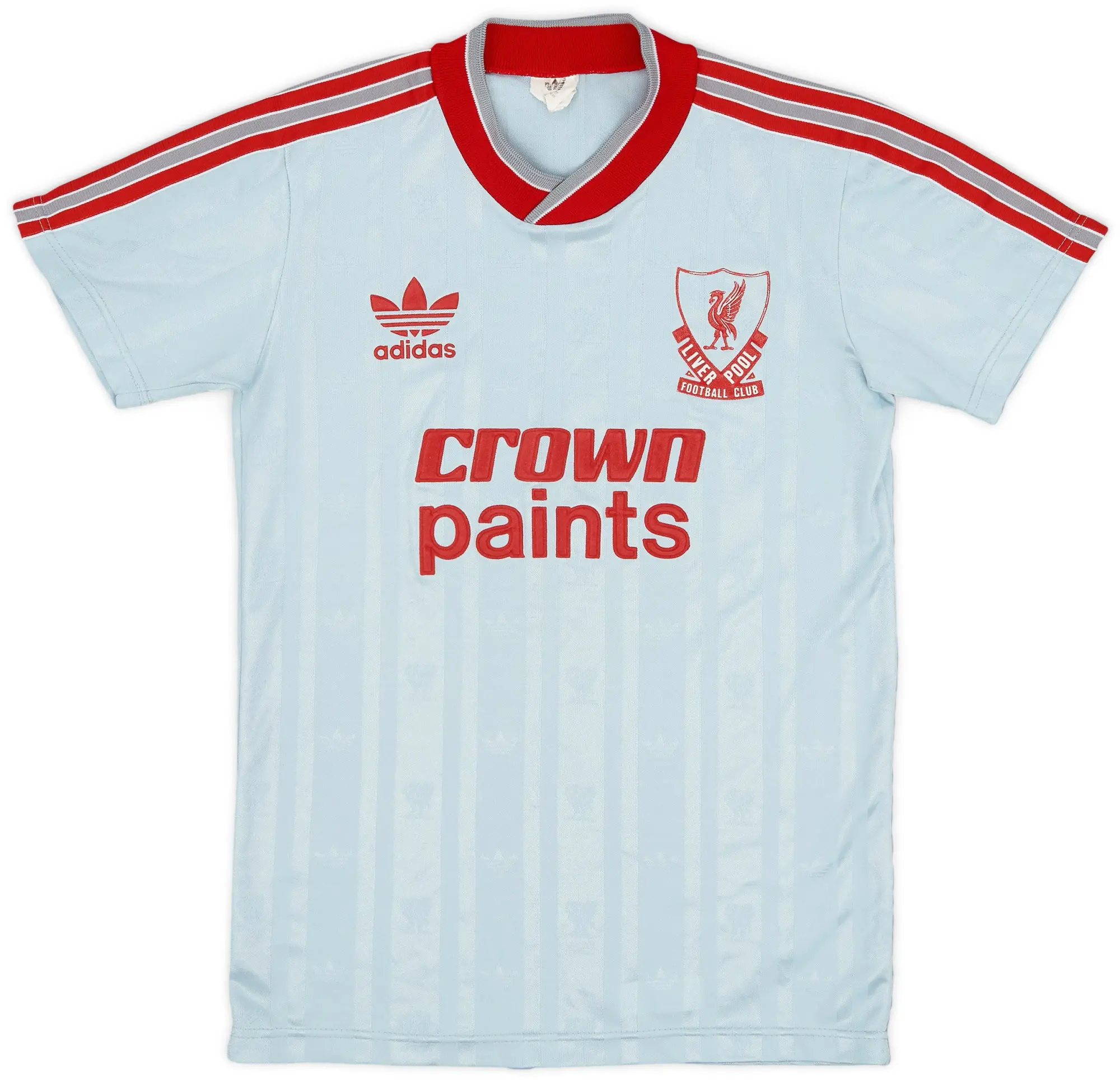 adidas 1987-88 Liverpool Away Shirt - 8/10 - (Y)